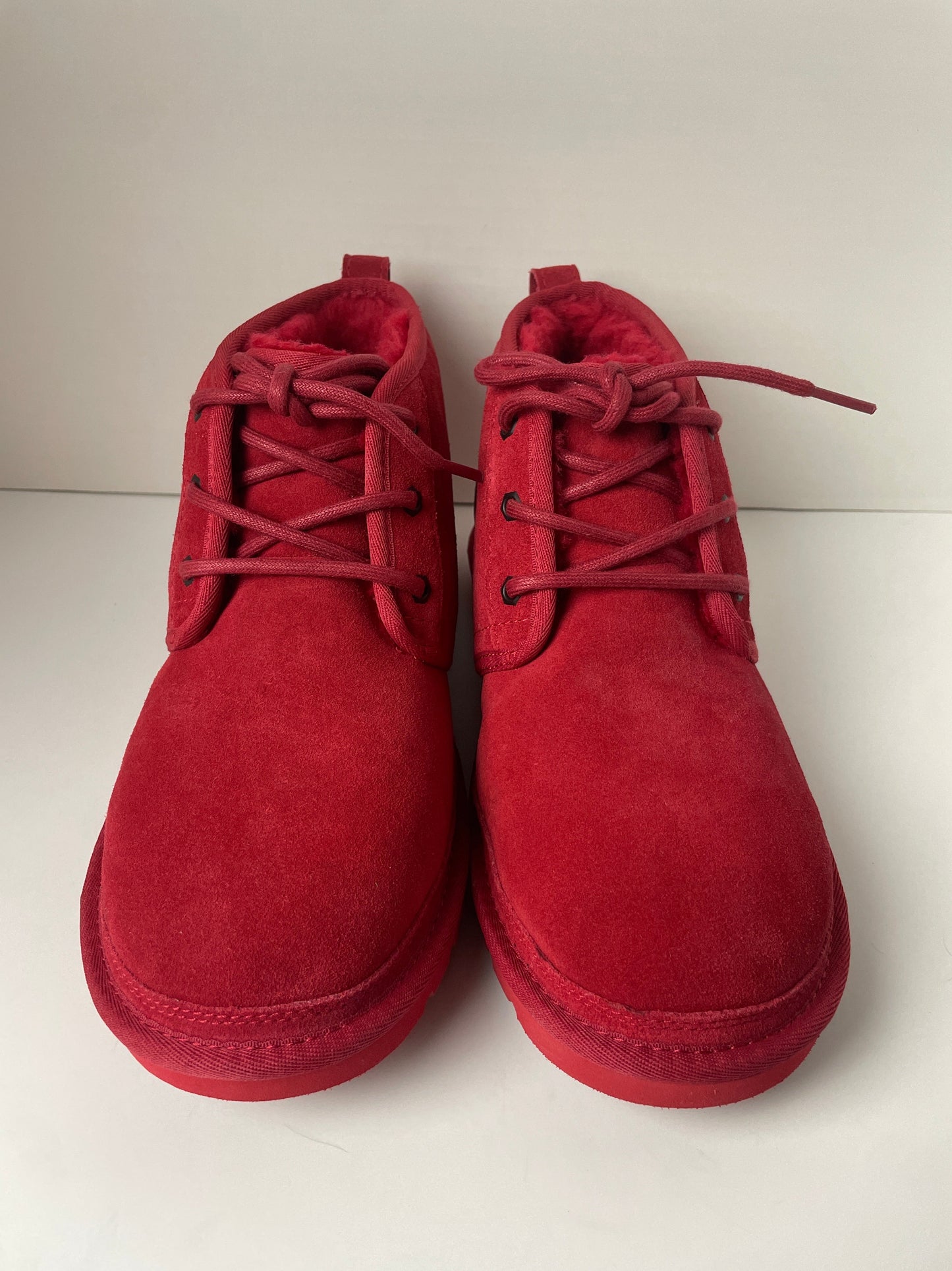 Red Shoes Flats Ugg, Size 9