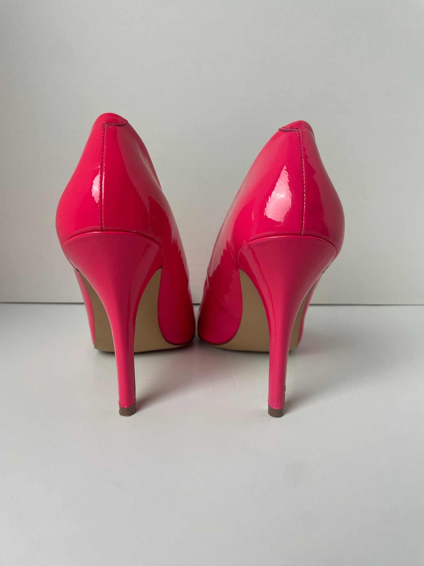 Pink Shoes Heels Stiletto Steve Madden, Size 9.5
