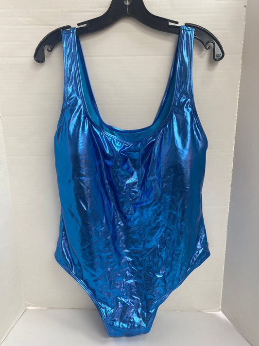 Blue Swimsuit Fashion Nova, Size 2x