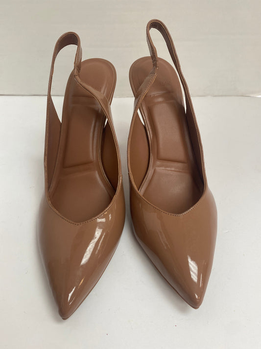 Brown Shoes Heels Stiletto Gianni Bini, Size 10