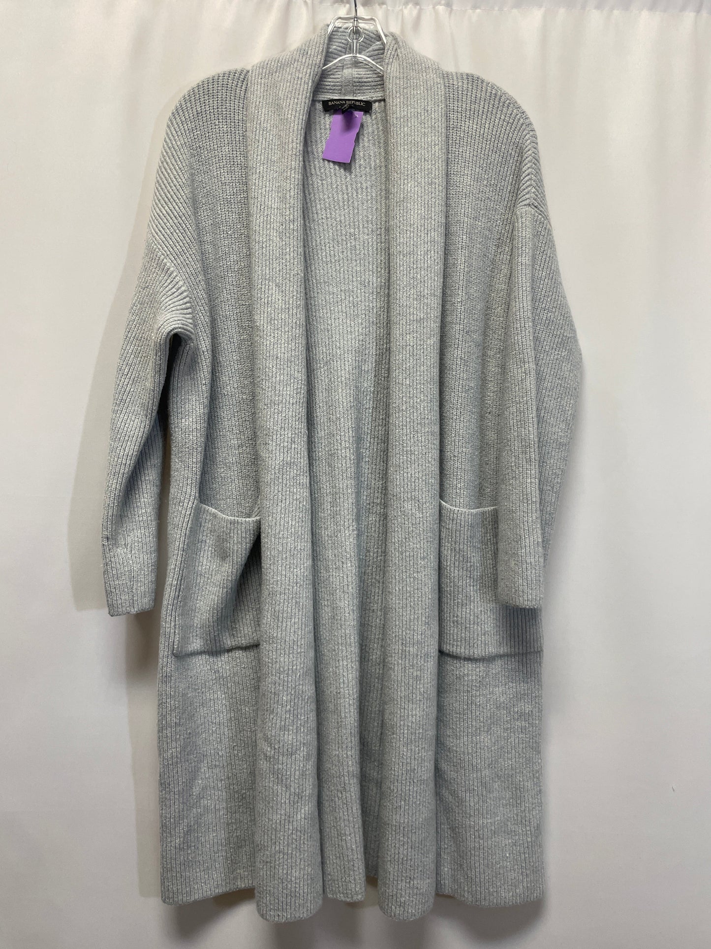 Blue Sweater Cardigan Banana Republic, Size M