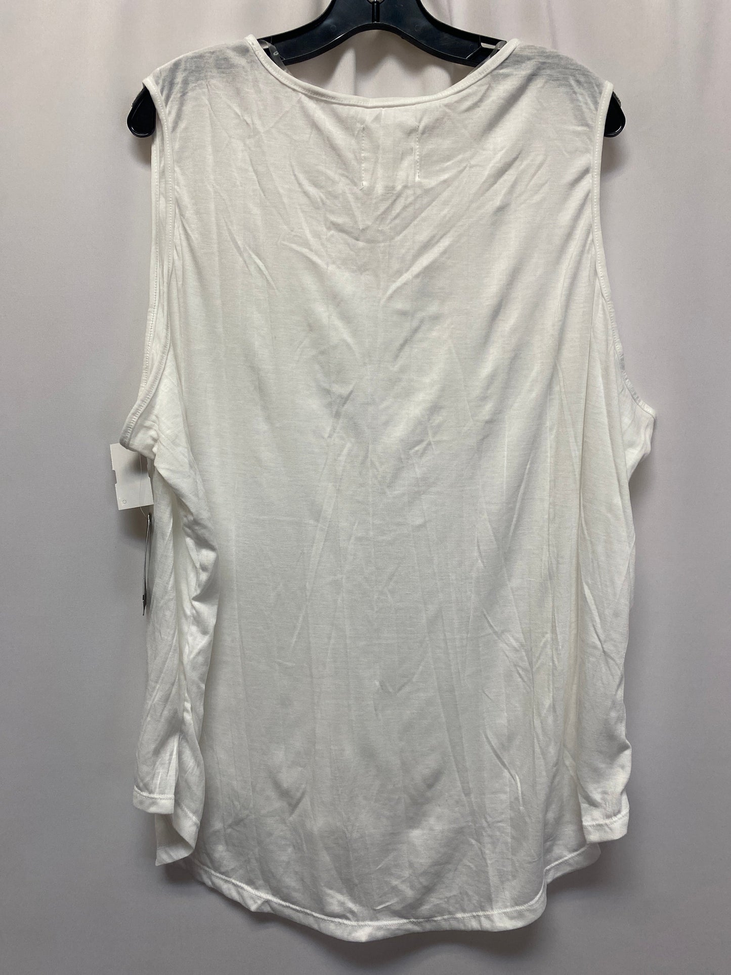 White Top Sleeveless New York Laundry, Size 3x