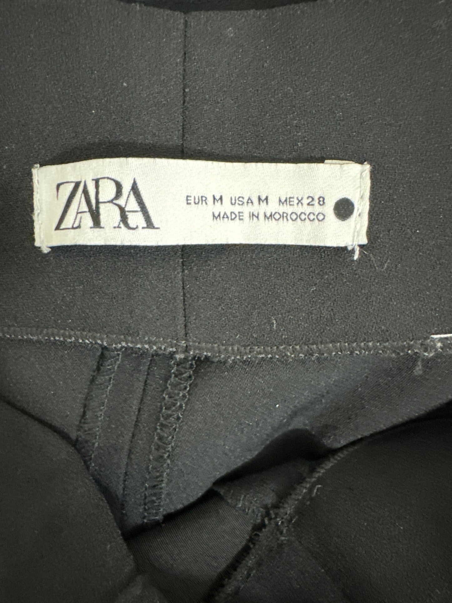 Pants Wide Leg By Zara In Black, Size: M