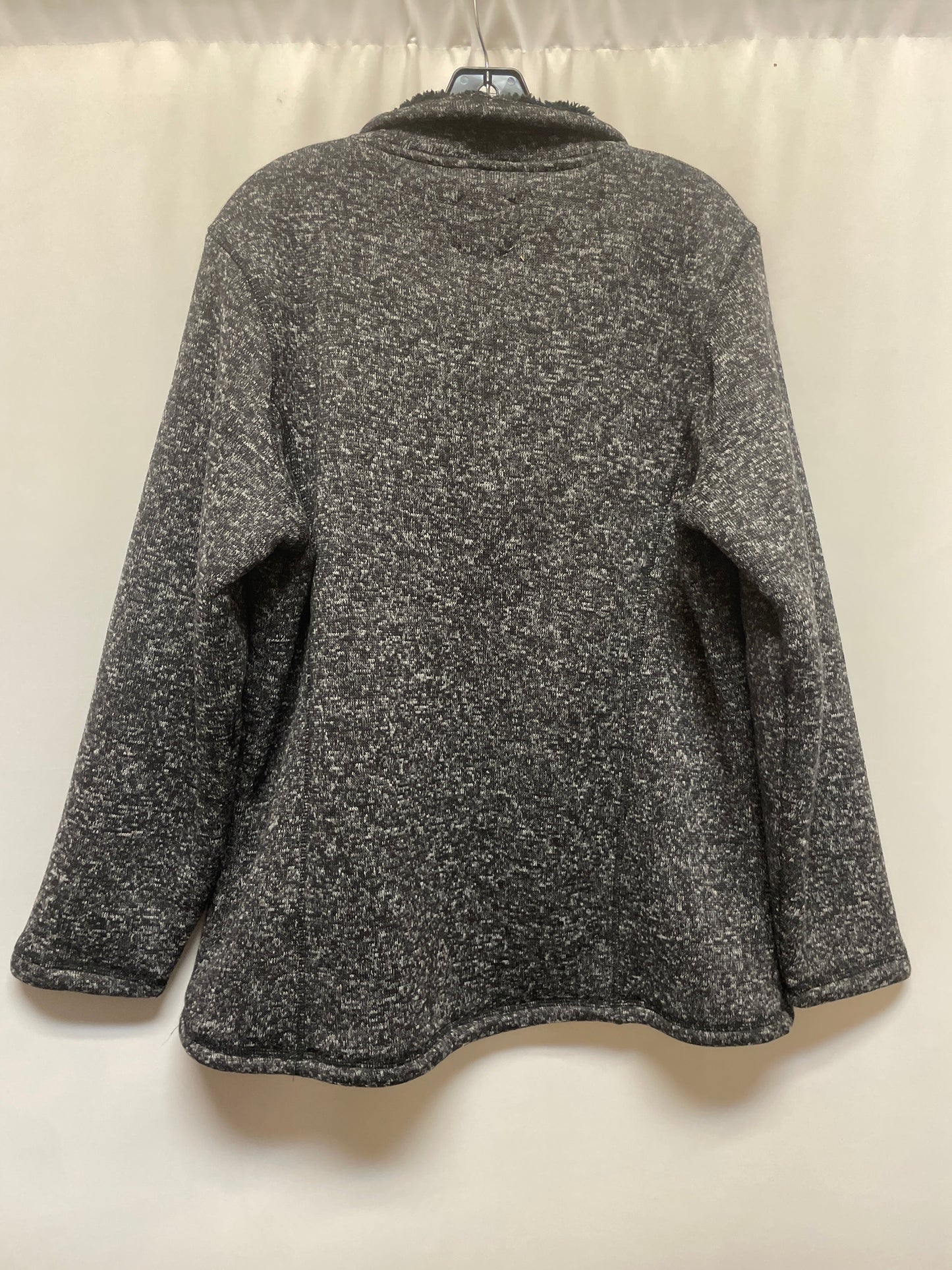 Top Long Sleeve By Clothes Mentor In Grey, Size: Xl