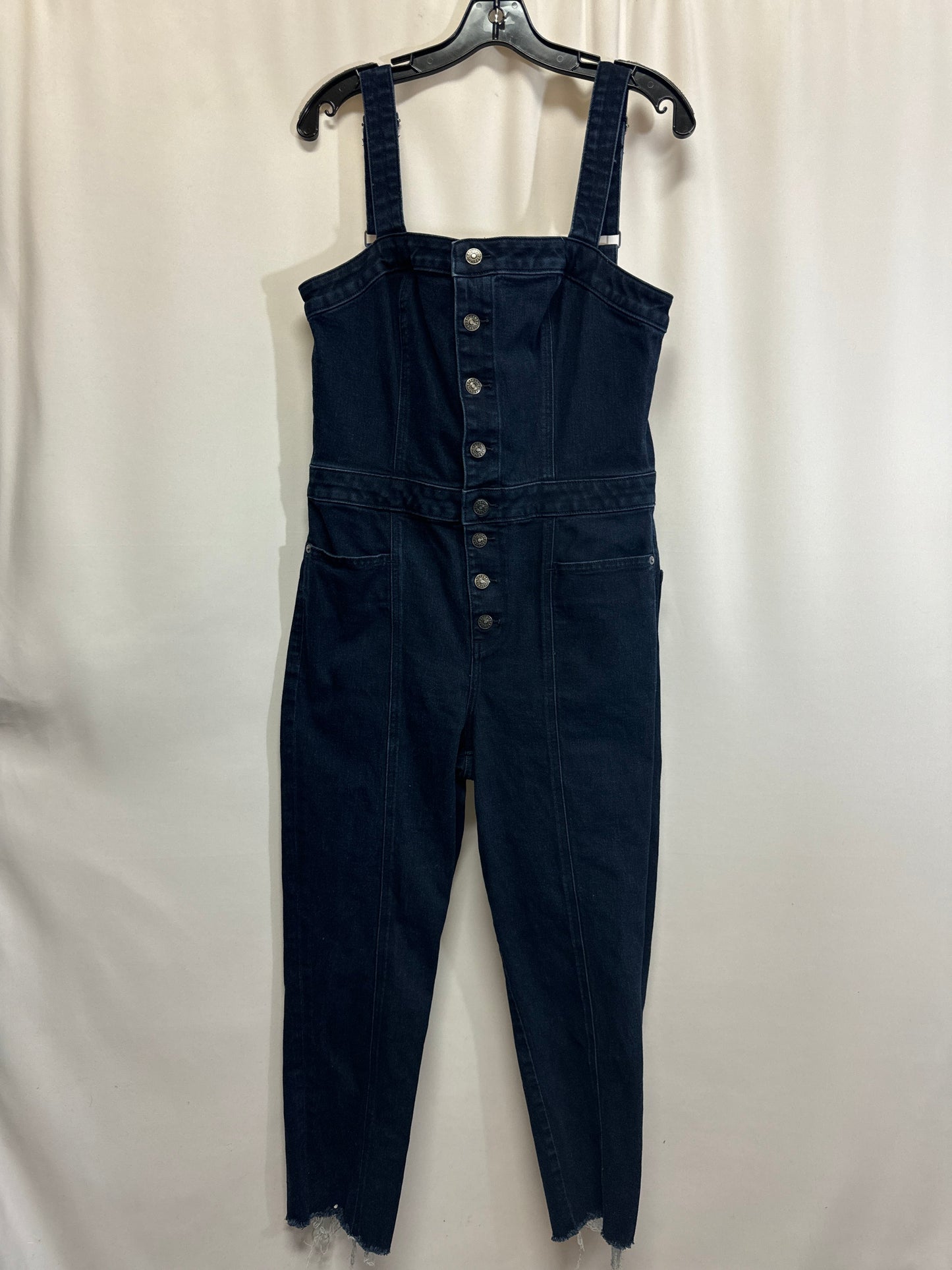 Jumpsuit By Express In Blue Denim, Size: 10