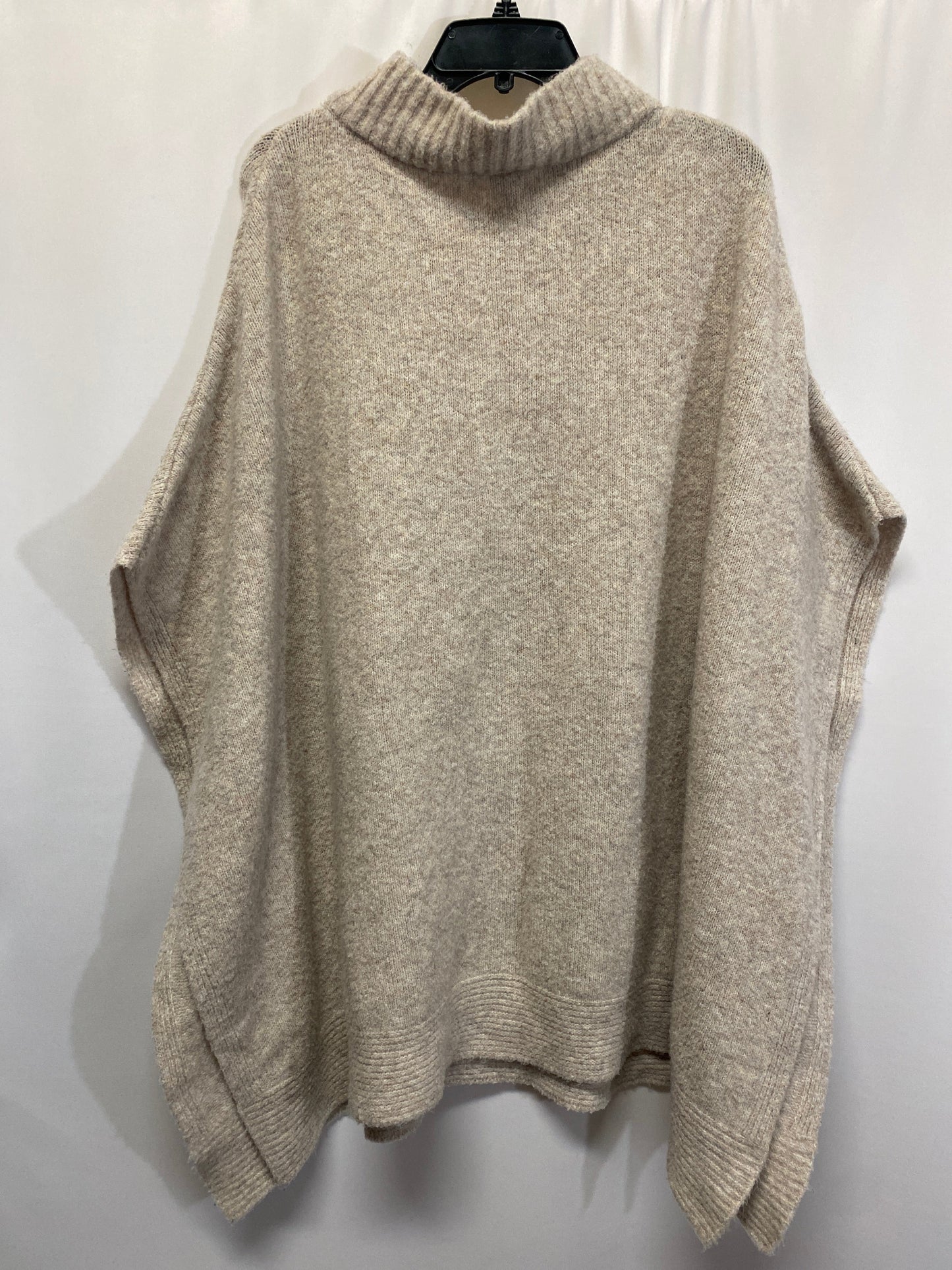 Poncho By Time And Tru In Beige, Size: Xl