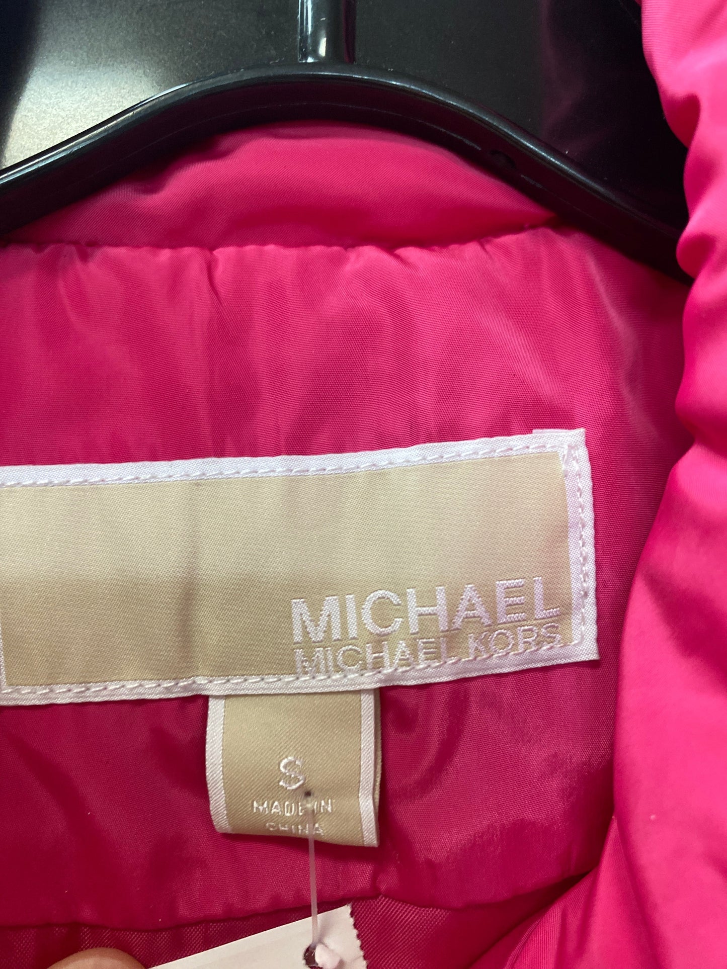 Vest Designer By Michael By Michael Kors In Pink, Size: S