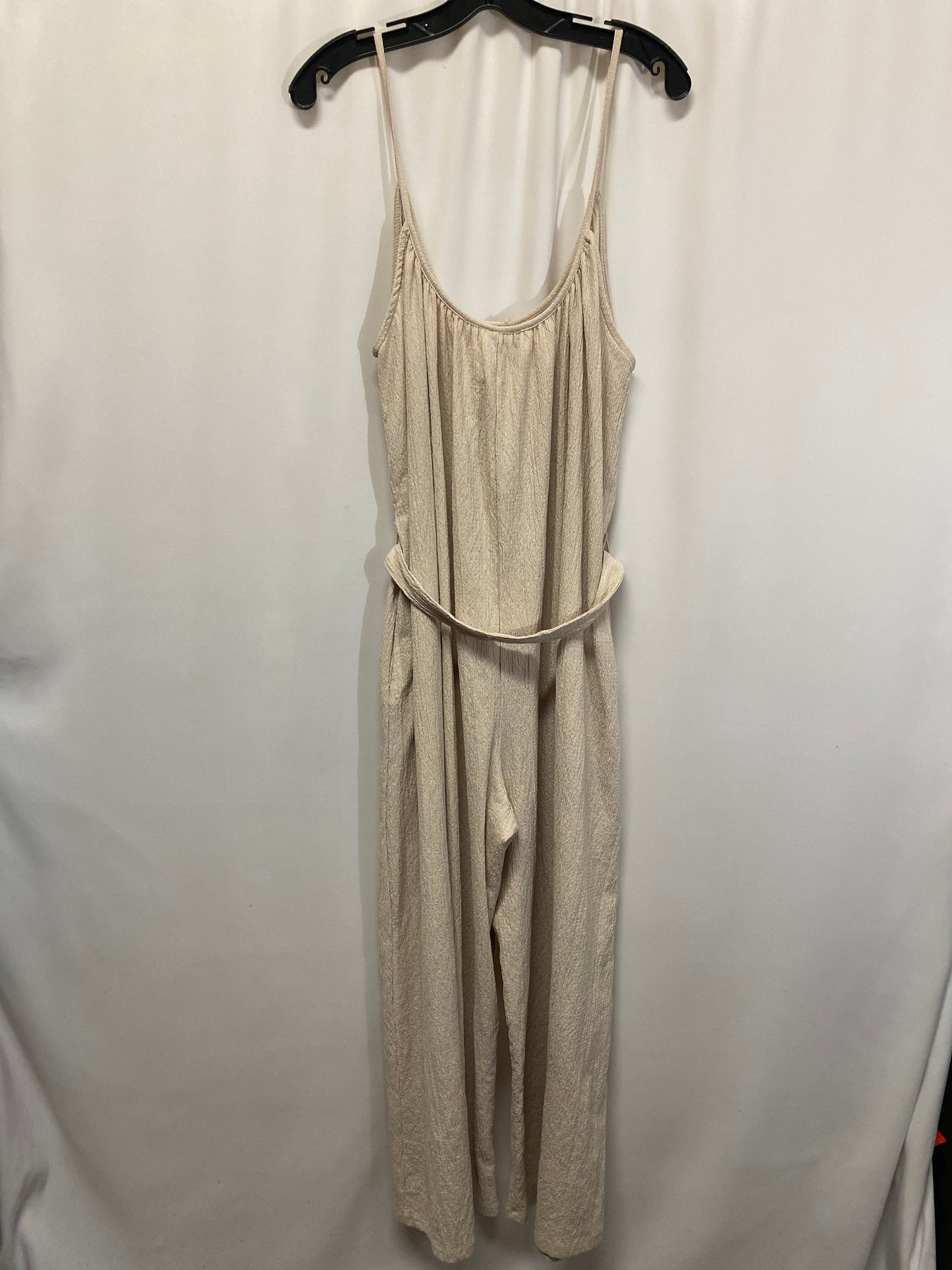 Jumpsuit By H&m In Beige, Size: Xl