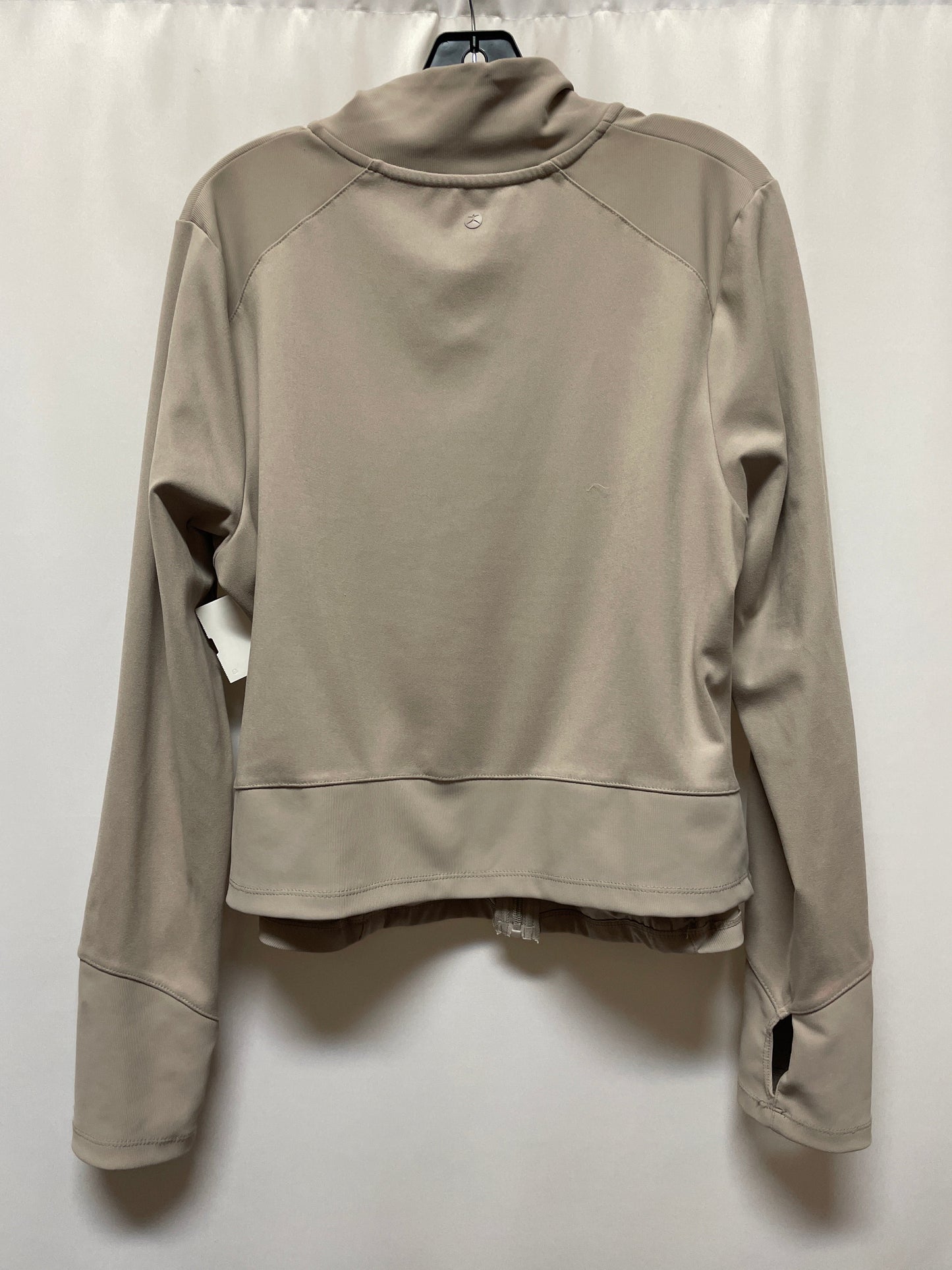 Athletic Jacket By Danskin Now In Taupe, Size: Xl