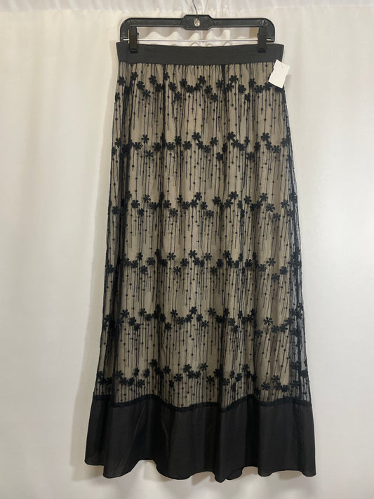 Skirt Maxi By Cato In Black, Size: M