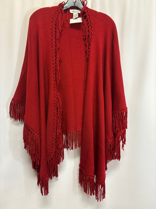 Shawl By Coldwater Creek In Red, Size: Onesize