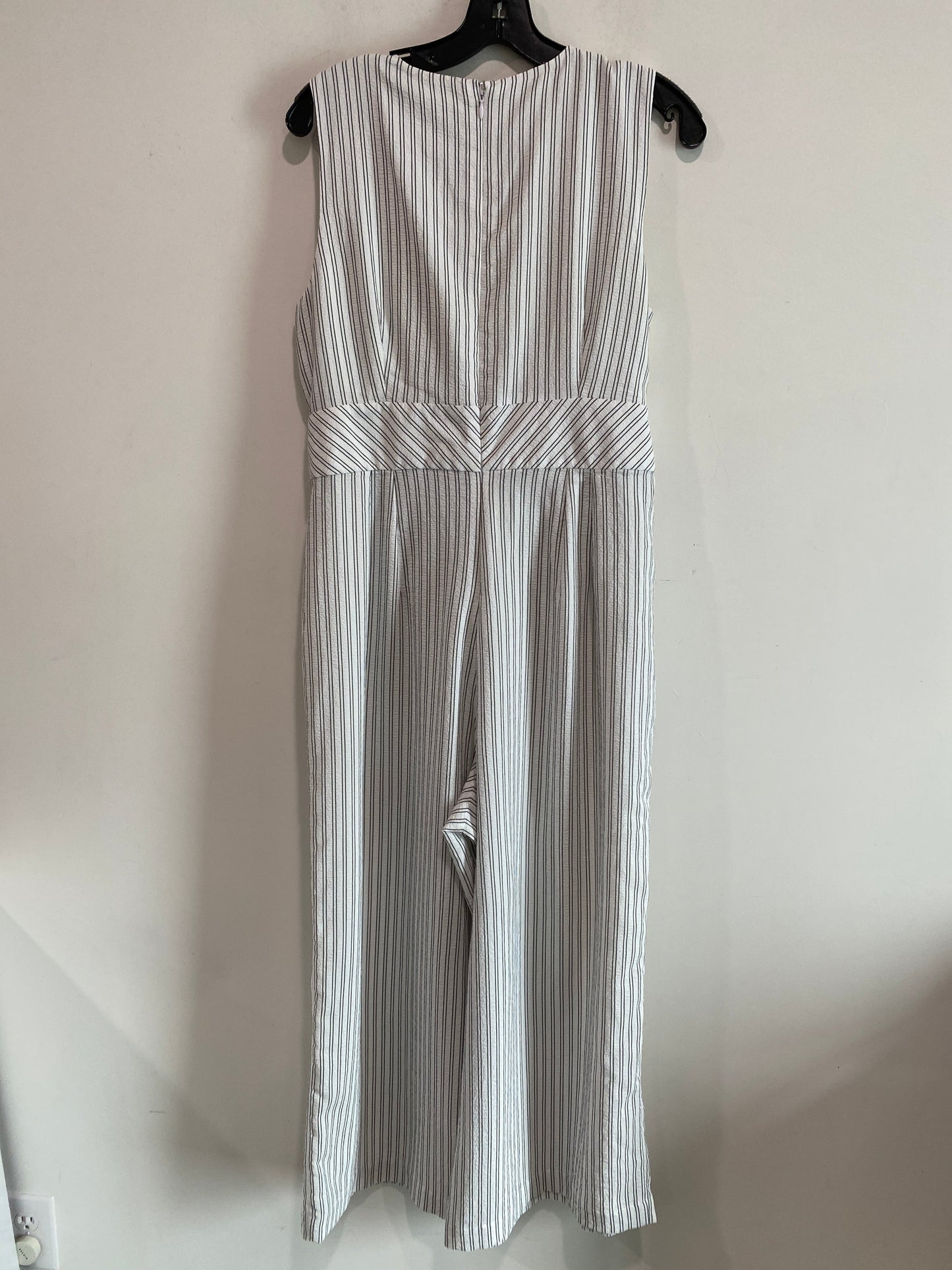 Jumpsuit By Calvin Klein In White, Size: L