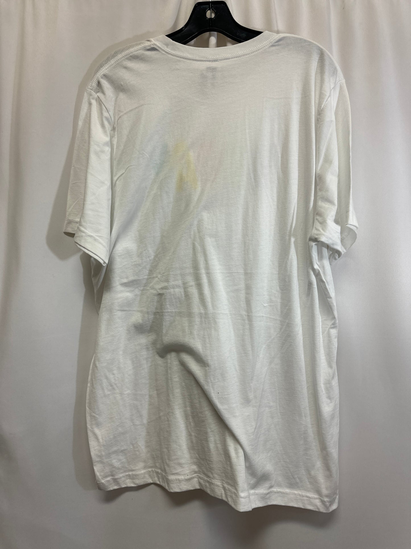 Top Short Sleeve By Bella + Canvas In Yellow, Size: Xl