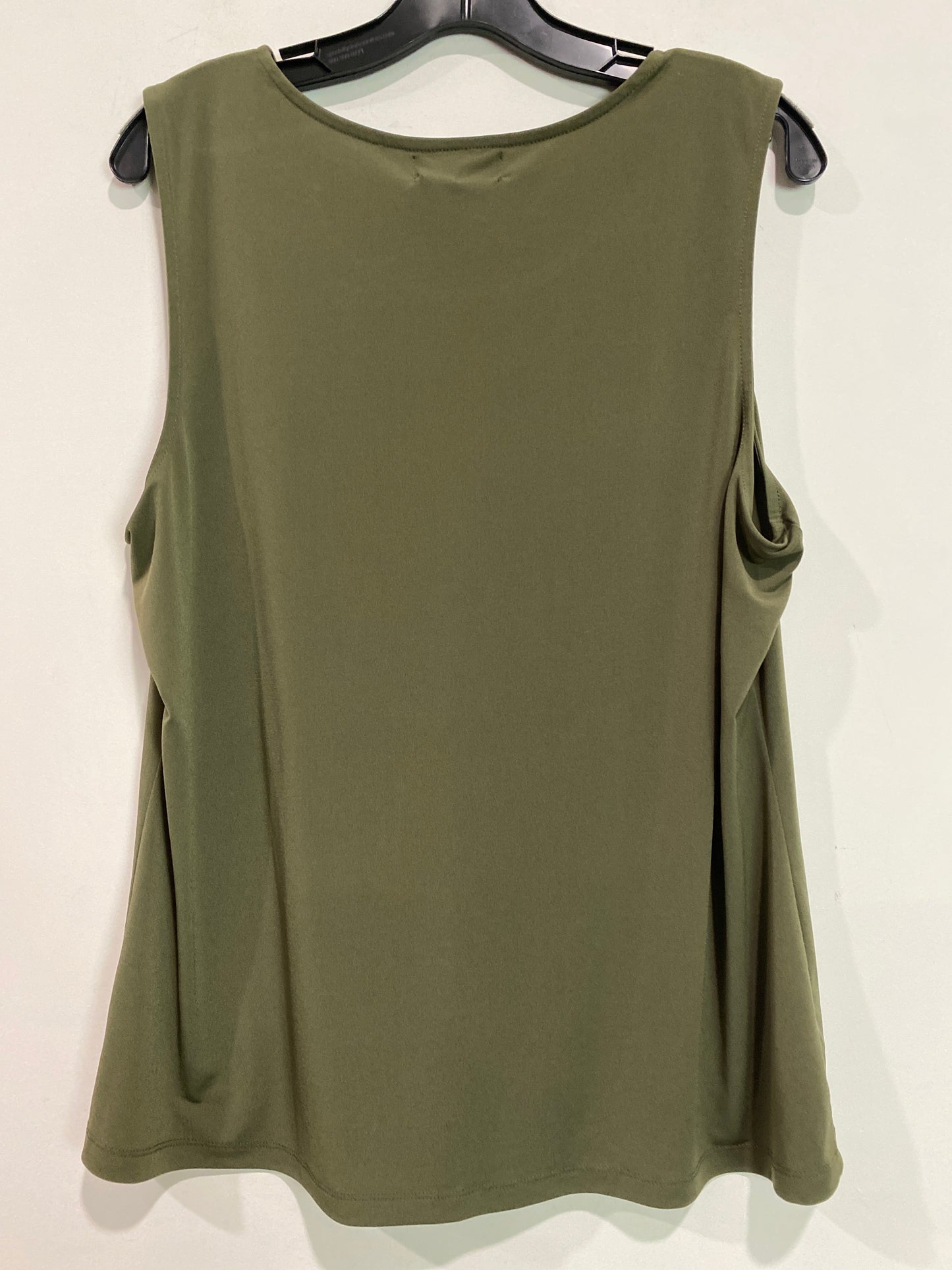 Top Sleeveless By Liz Claiborne In Green, Size: 0