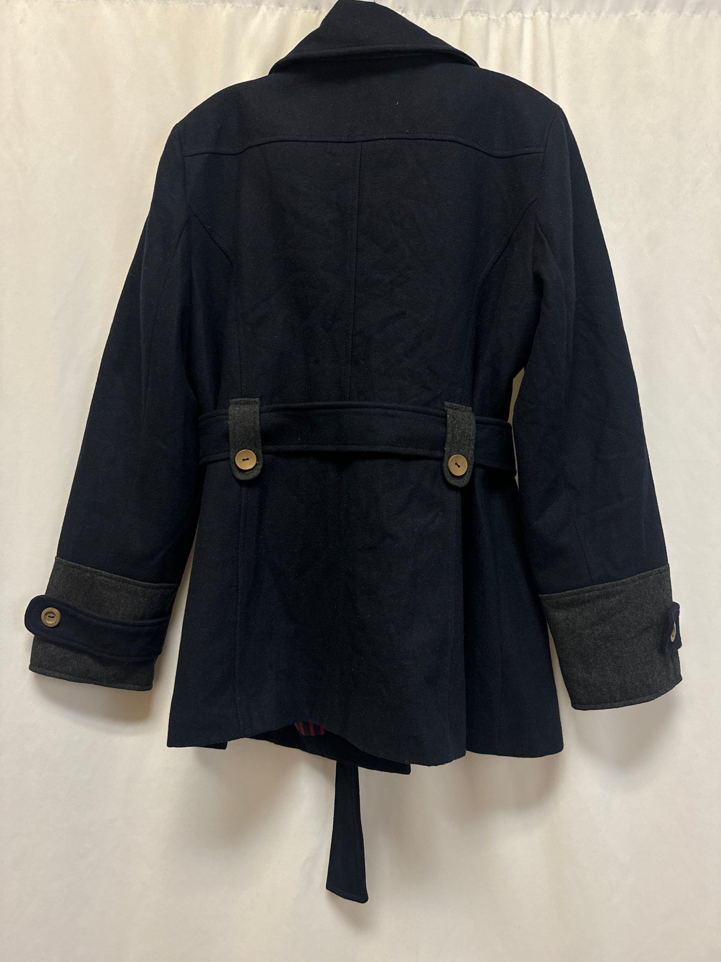 Coat Wool By Nautica In Blue, Size: Xl