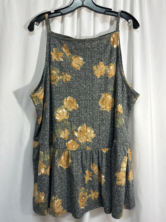 Tank Top By Maurices In Grey, Size: 2x