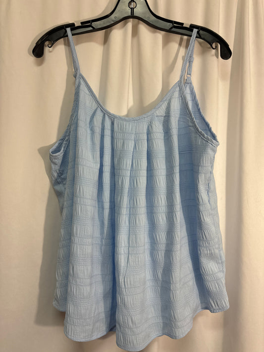 Tank Top By Shein In Blue, Size: 1x