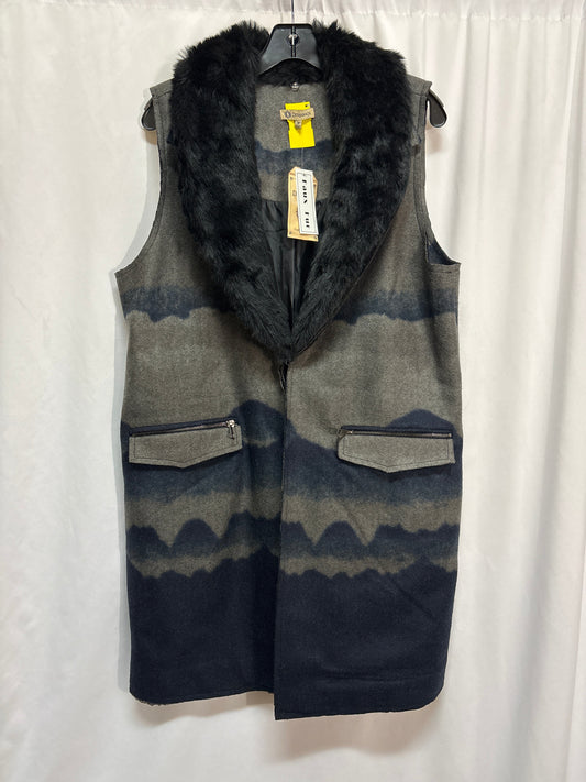 Vest Faux Fur & Sherpa By Democracy In Blue, Size: M