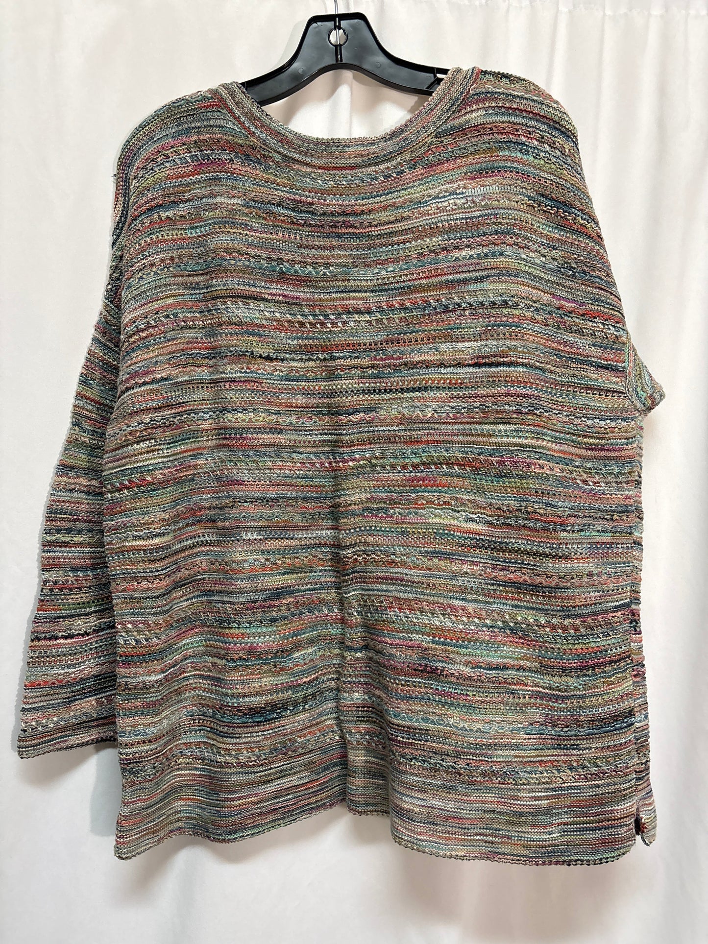 Sweater By J. Jill In Blue & Green, Size: Lp