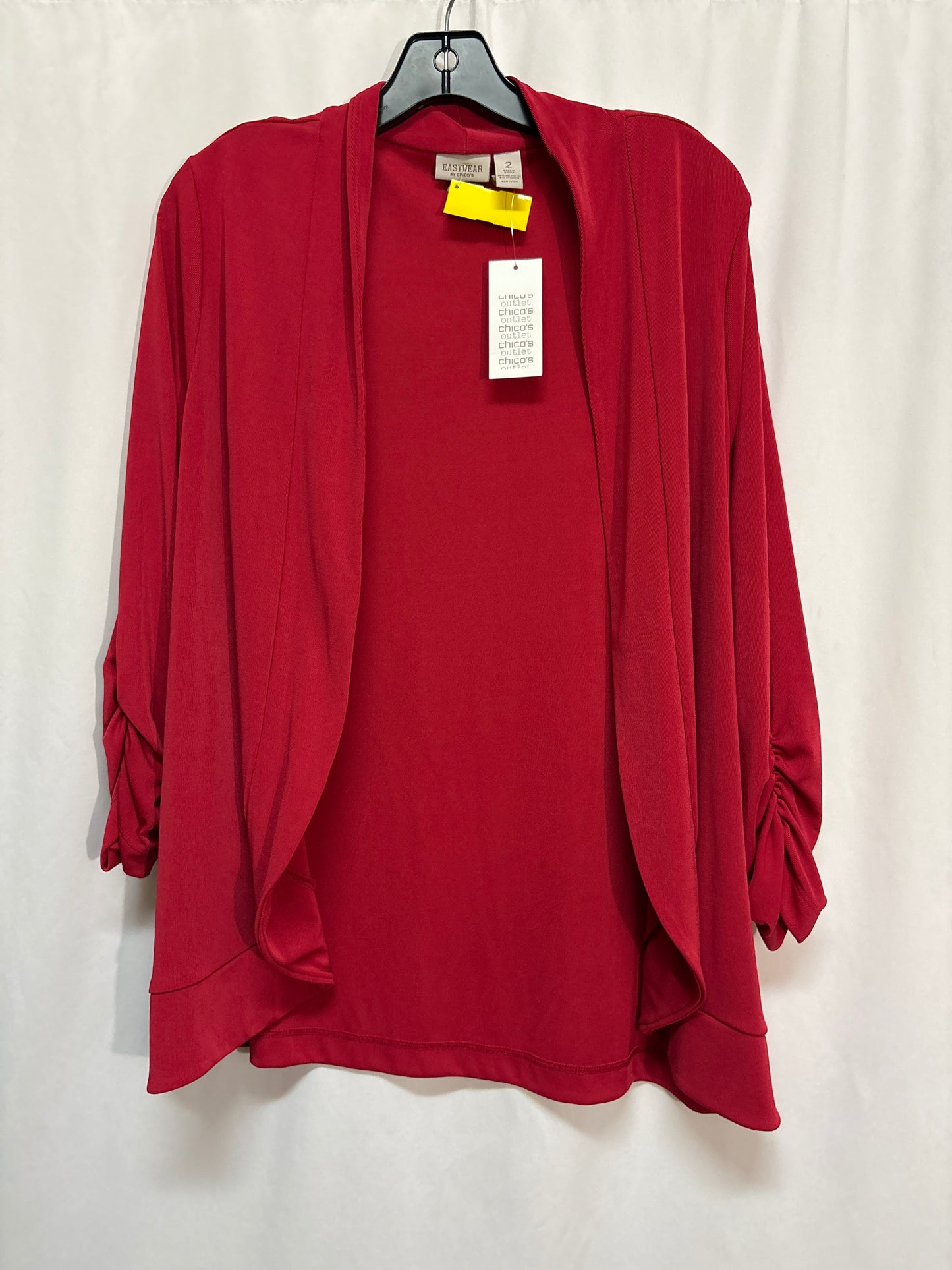 Cardigan By Chicos In Red, Size: L