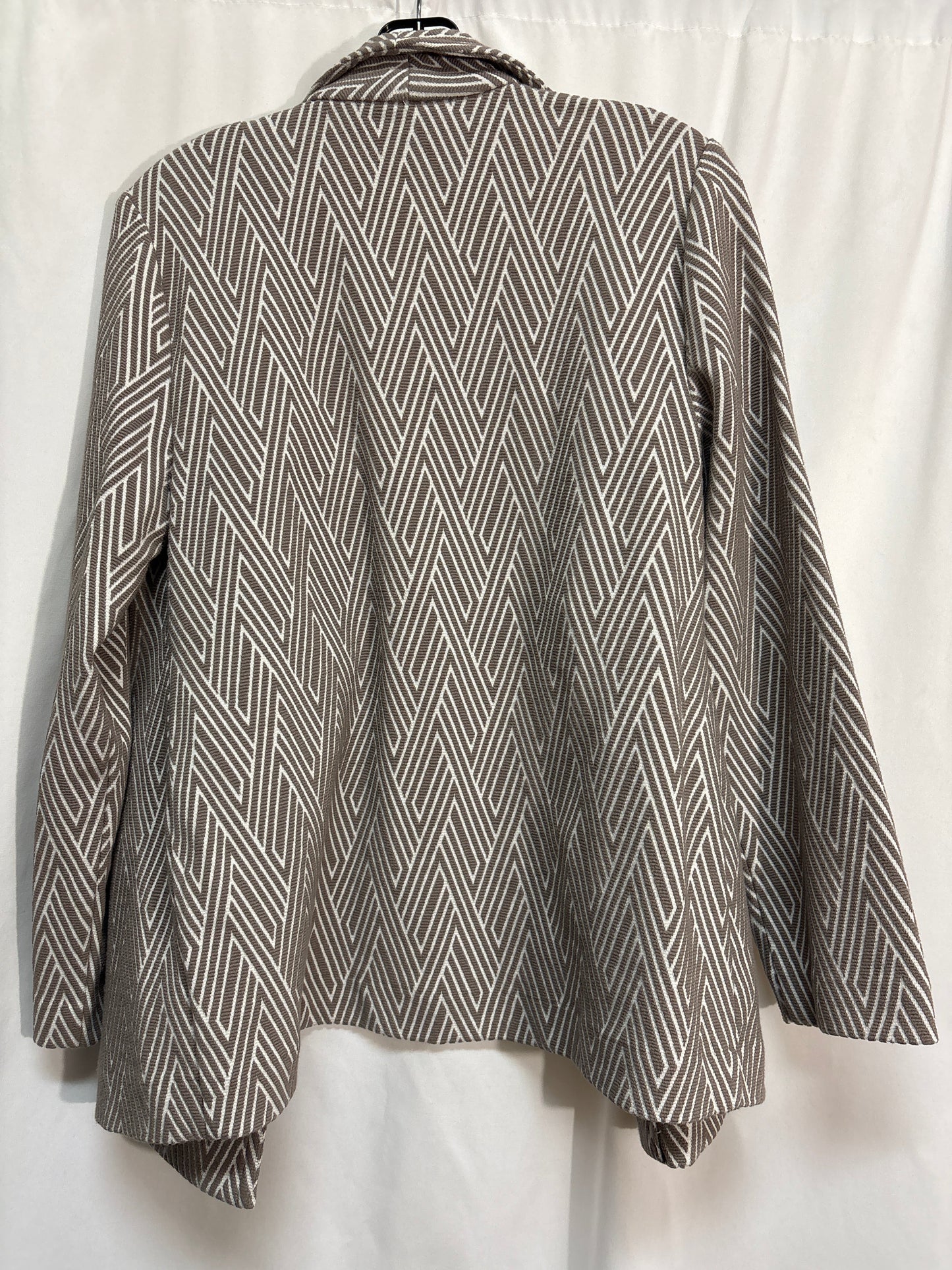 Blazer By Chicos In Beige, Size: M