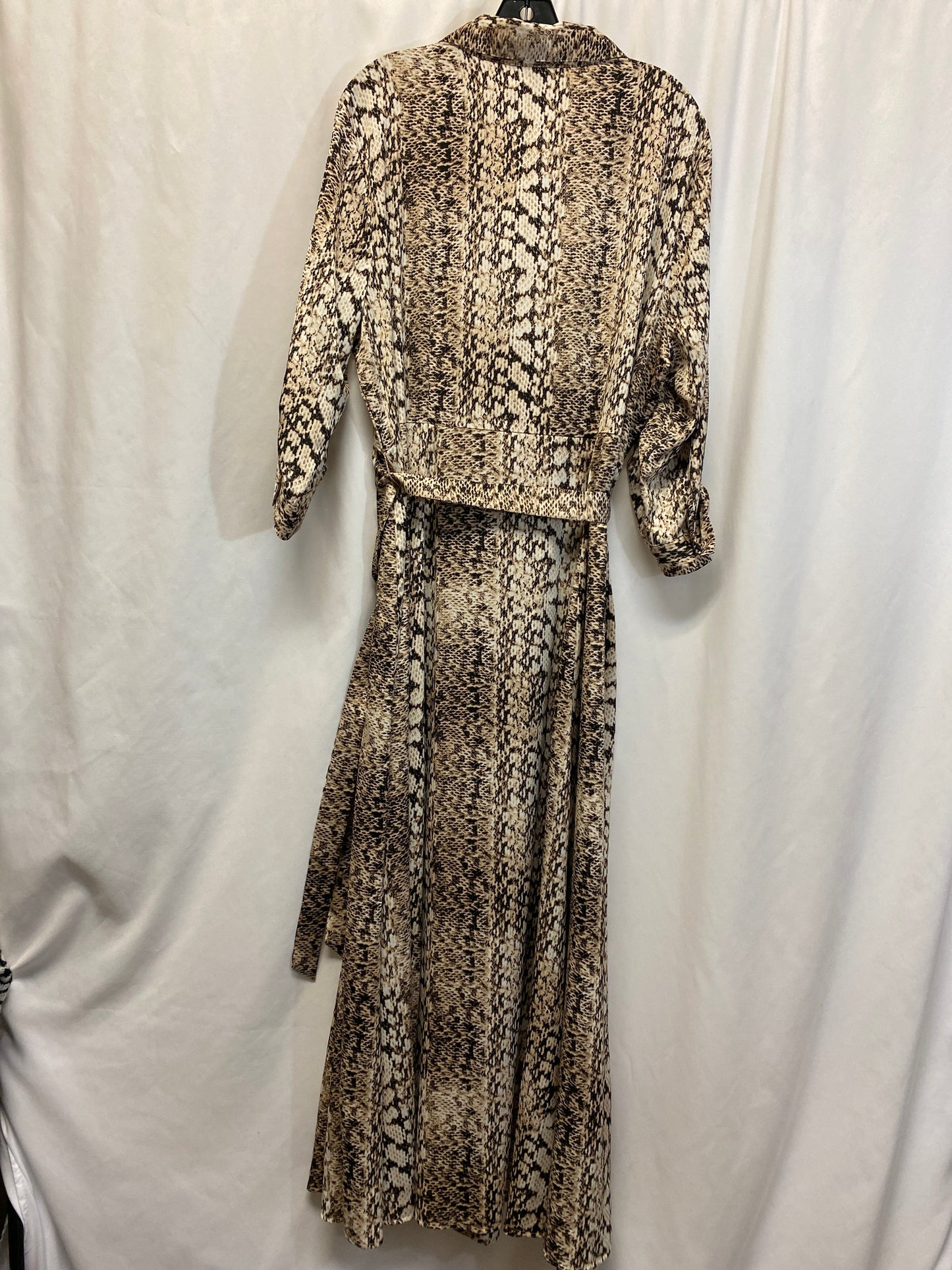 Dress Casual Maxi By Inc In Snakeskin Print, Size: 1x