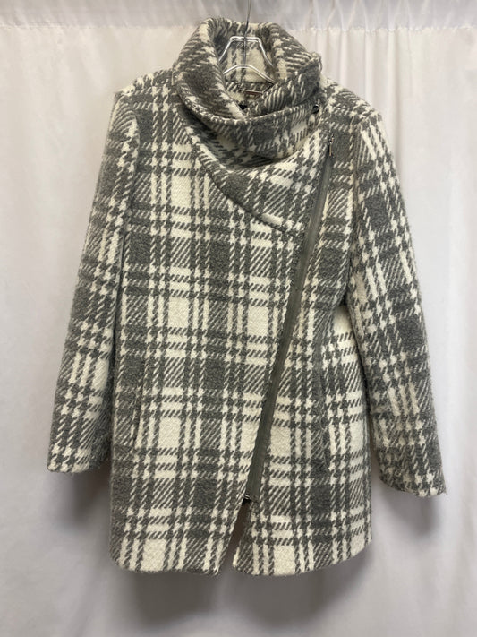 Coat Peacoat By Steve Madden In Grey, Size: L