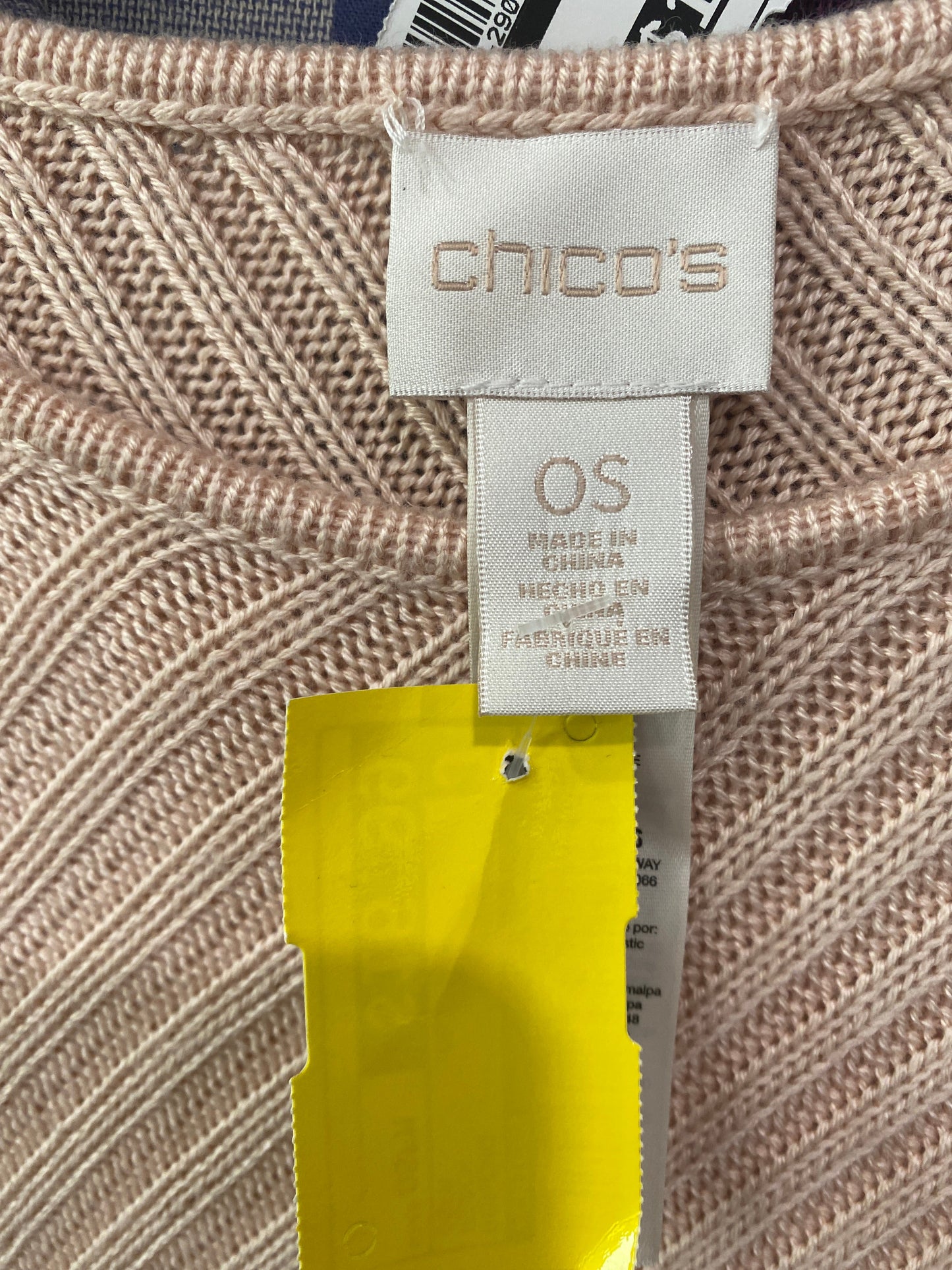 Poncho By Chicos In Peach, Size: Osfm