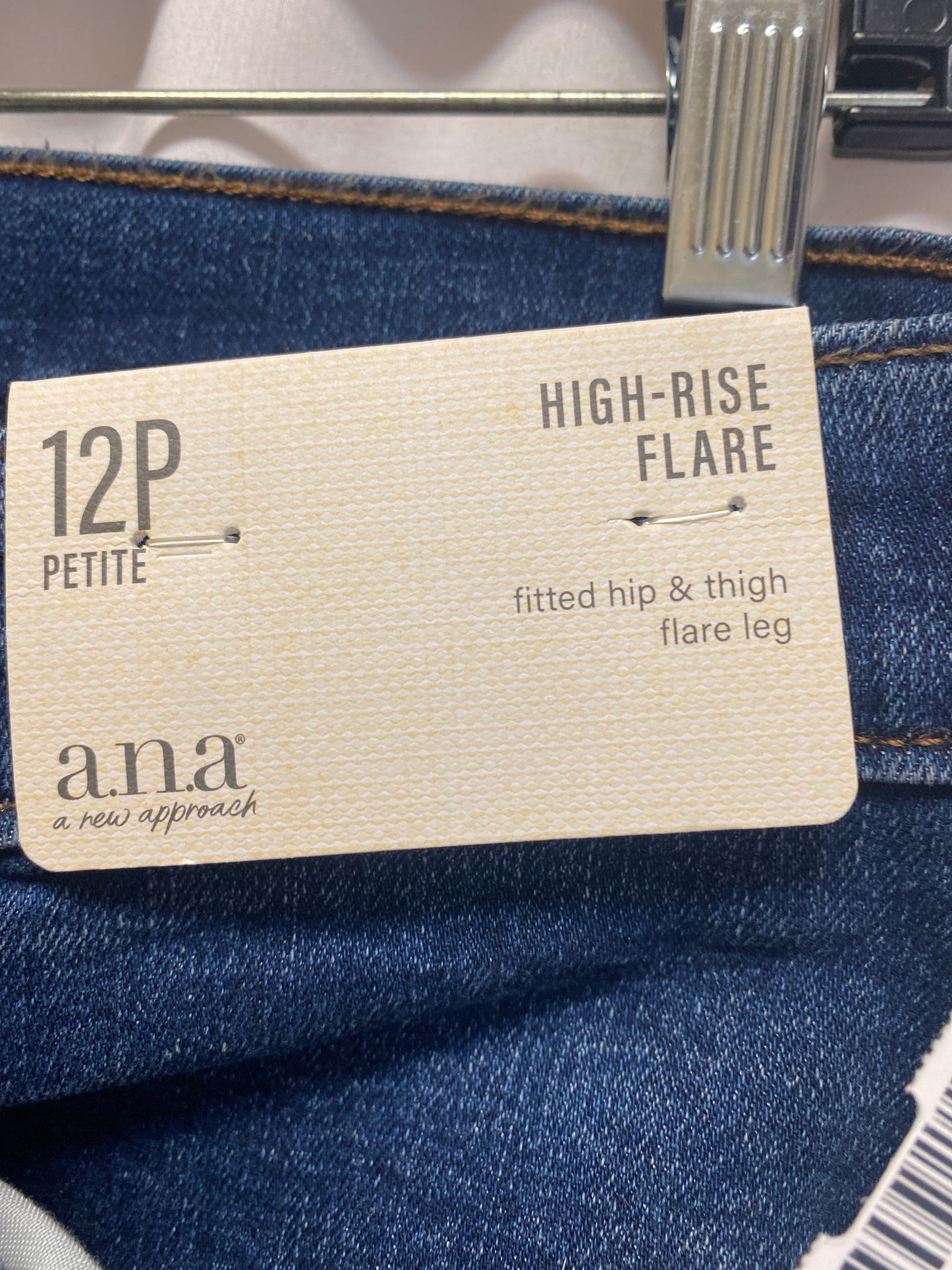 Jeans Boot Cut By Ana In Blue Denim, Size: 12p