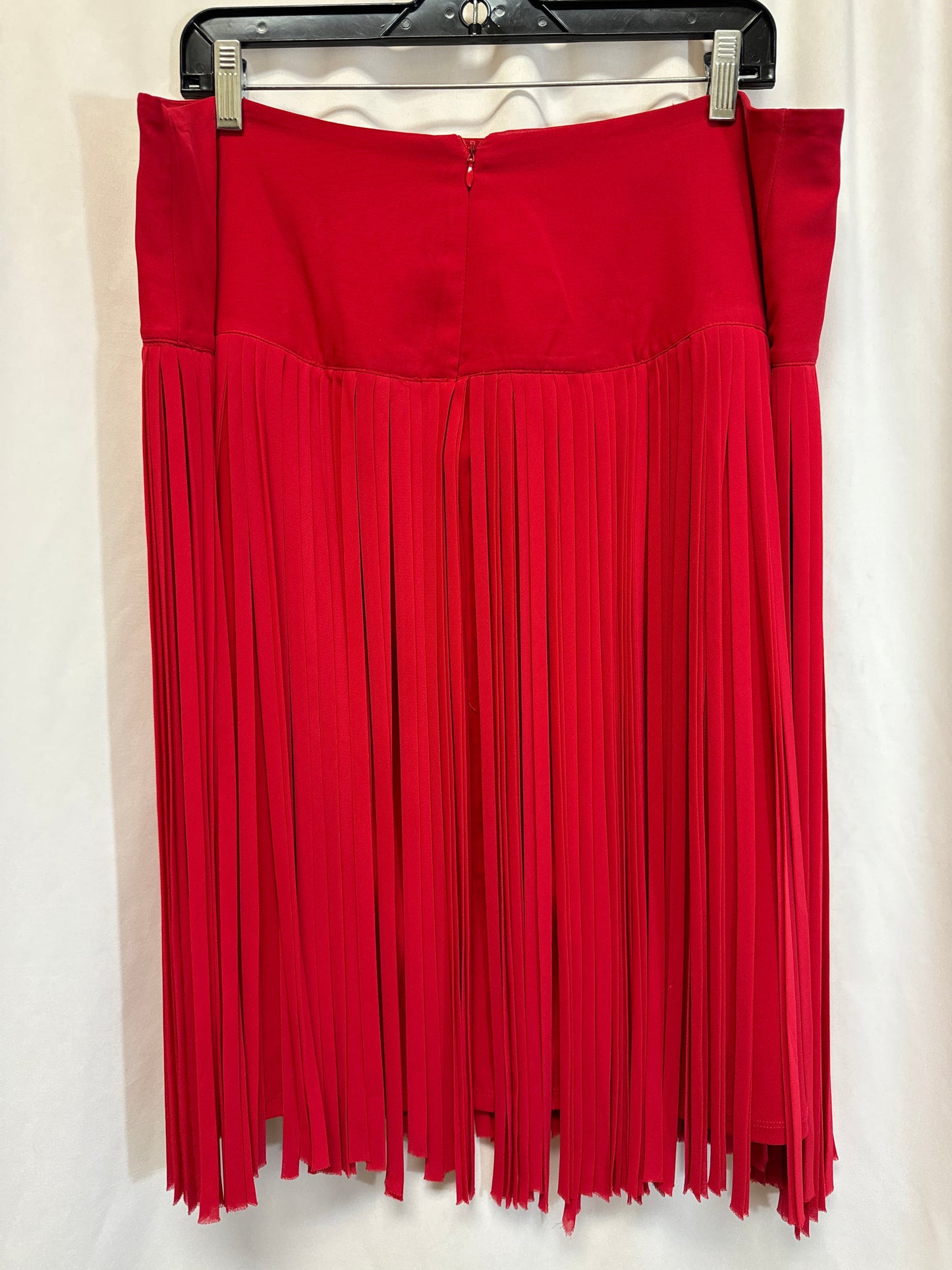 Skirt Midi By Lane Bryant In Red, Size: 18