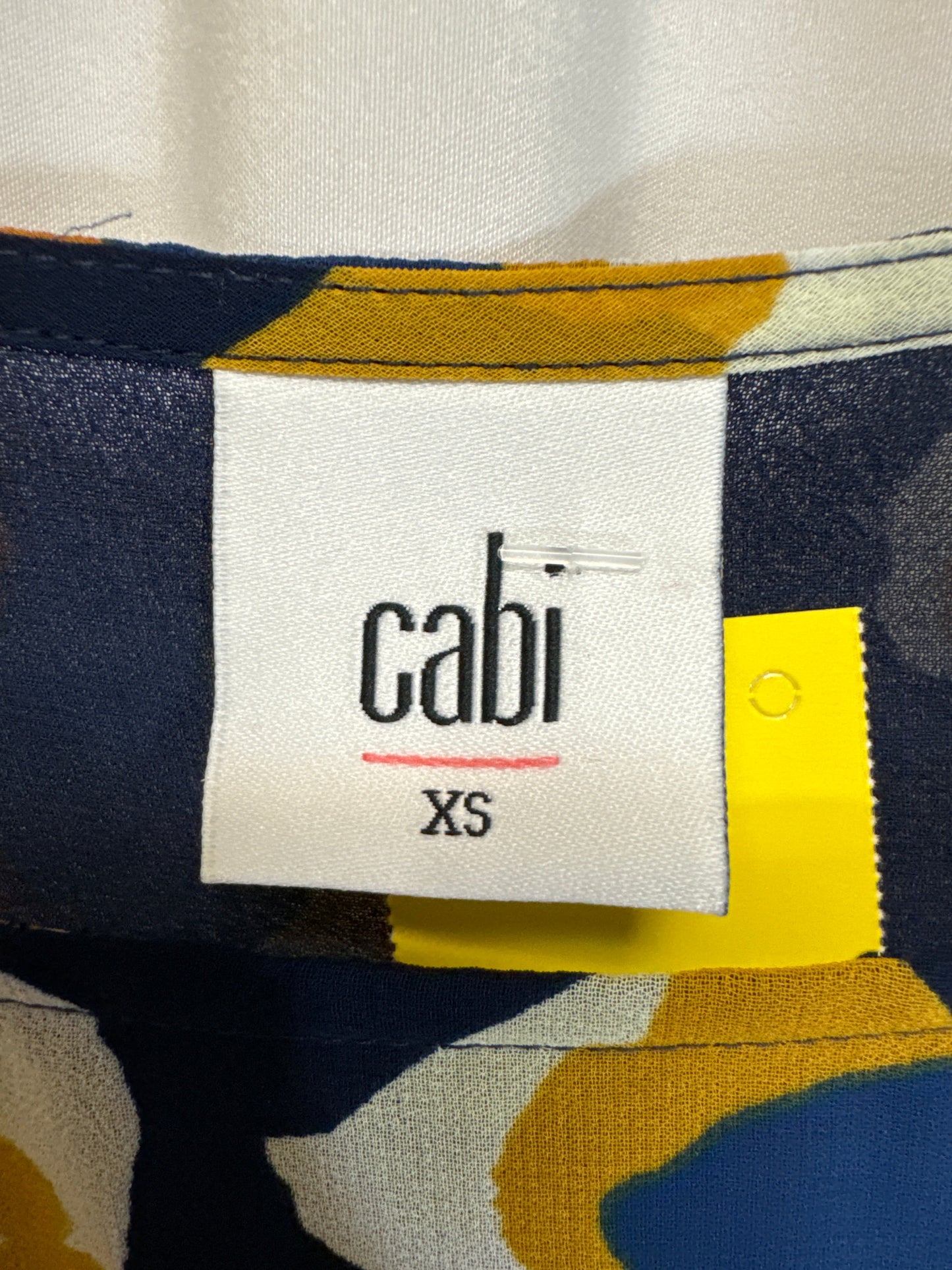 Top Long Sleeve By Cabi In Blue, Size: Xs