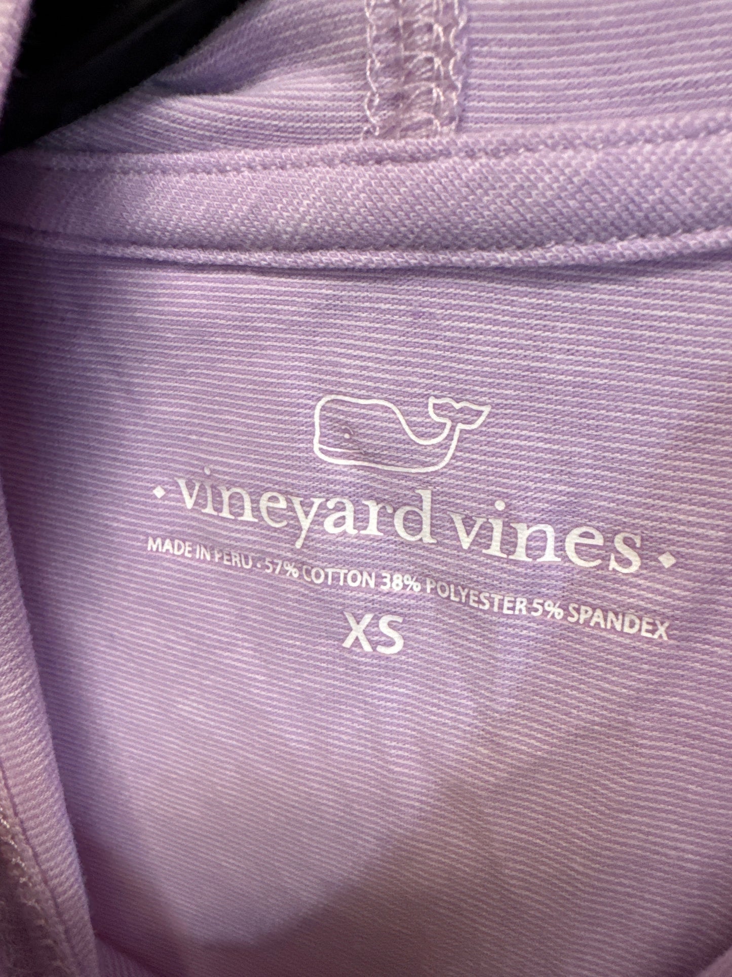 Top Long Sleeve By Vineyard Vines In Purple, Size: Xs