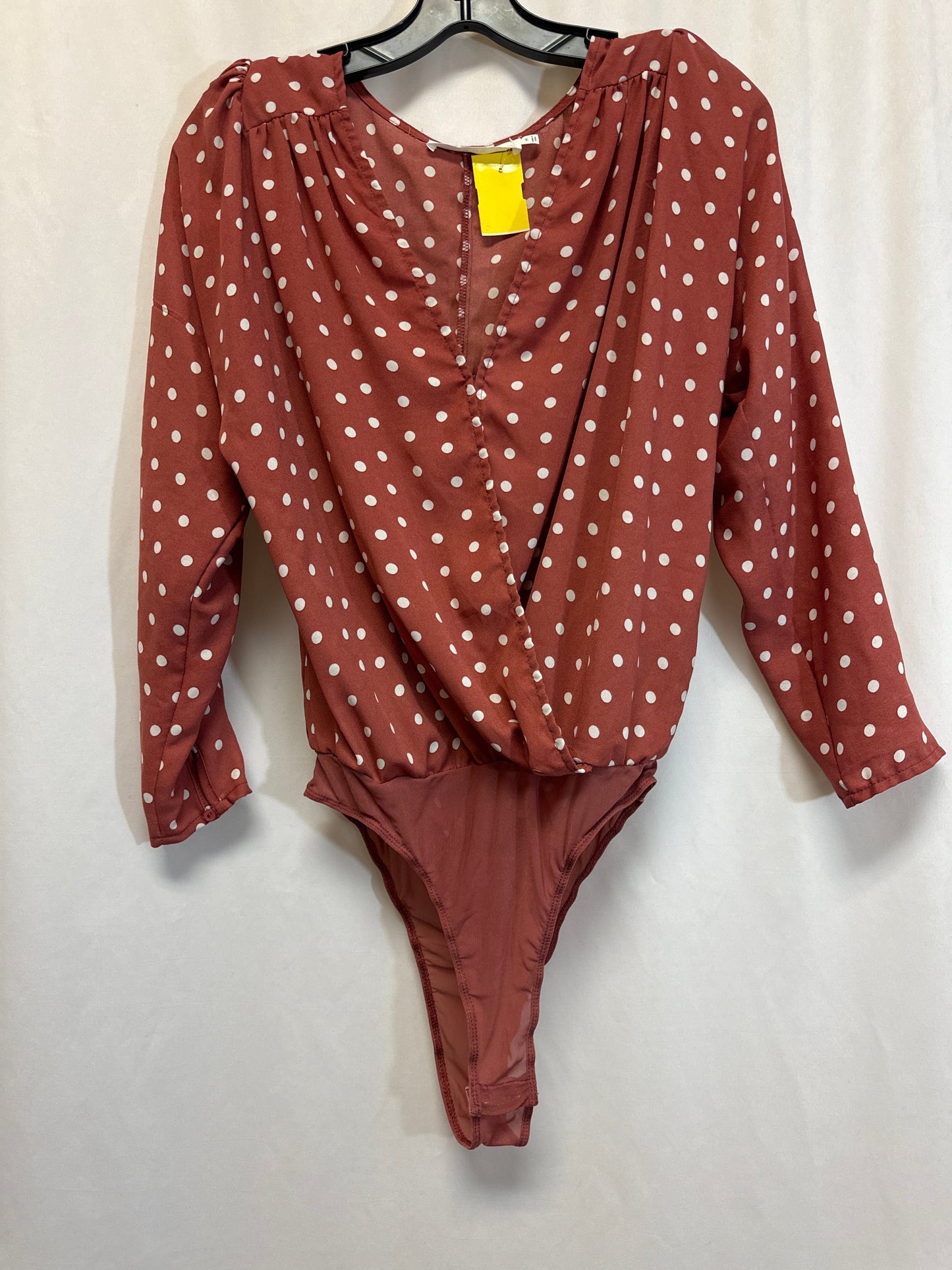 Bodysuit By Astr In Red, Size: M