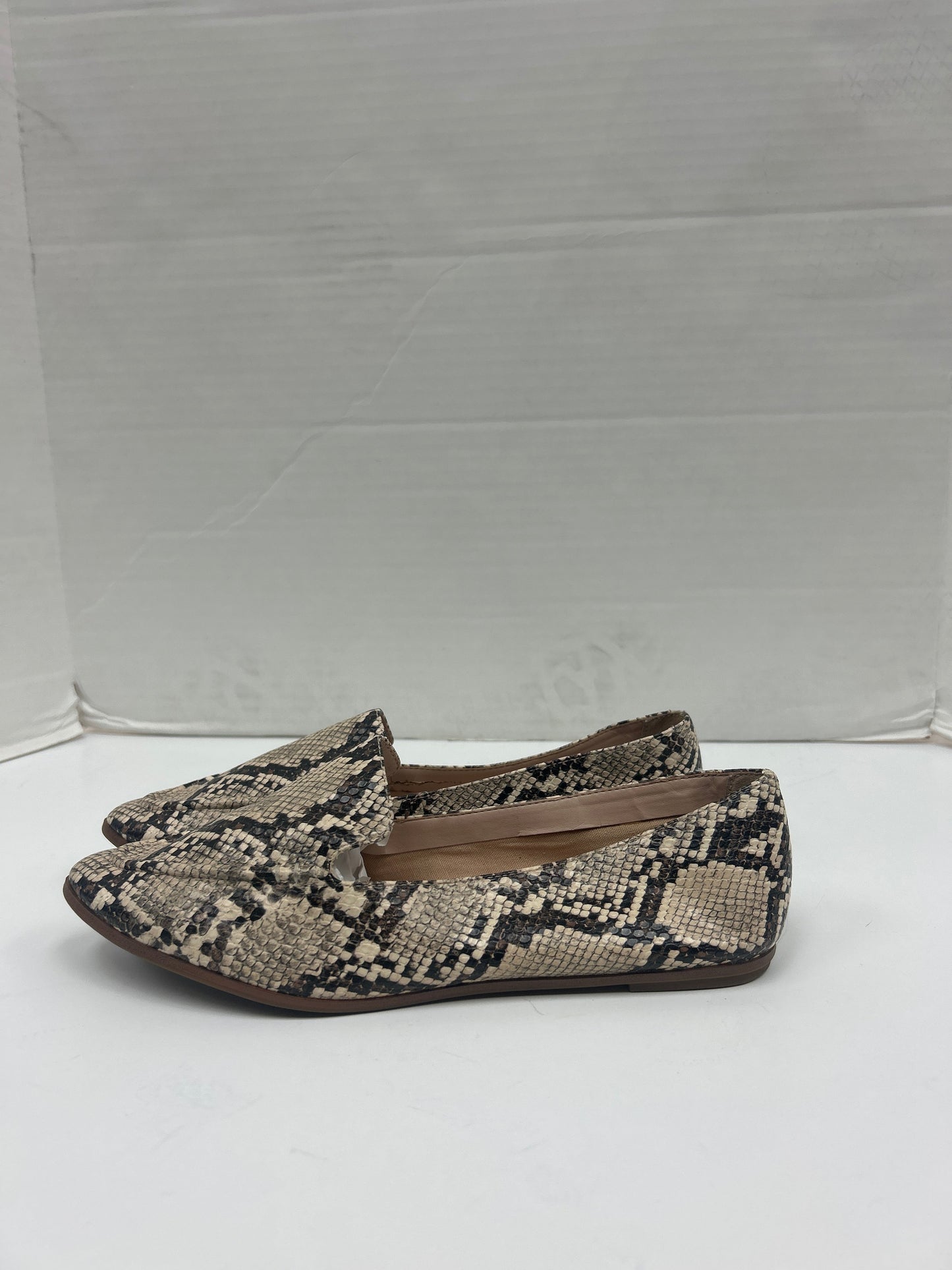 Shoes Flats By Aldo In Snakeskin Print, Size: 9