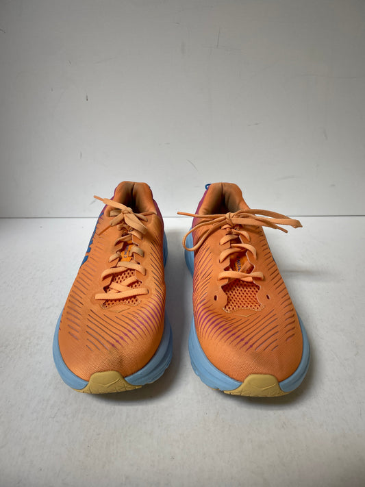 Shoes Athletic By Hoka In Orange, Size: 9.5