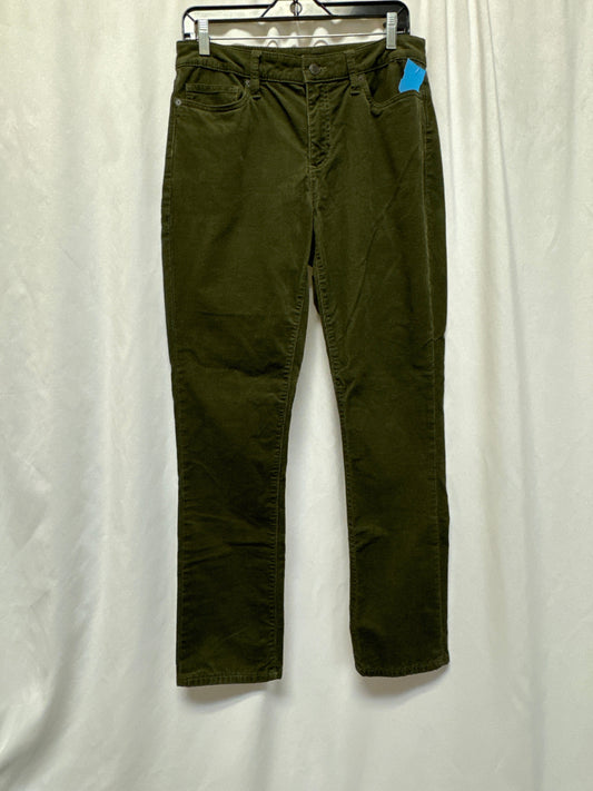 Pants Corduroy By Lands End In Green, Size: 8