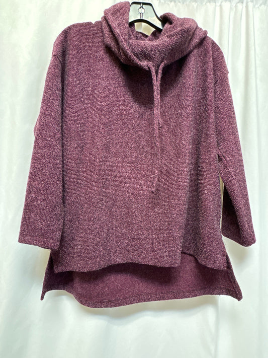 Sweater By Tribal In Purple, Size: Lp