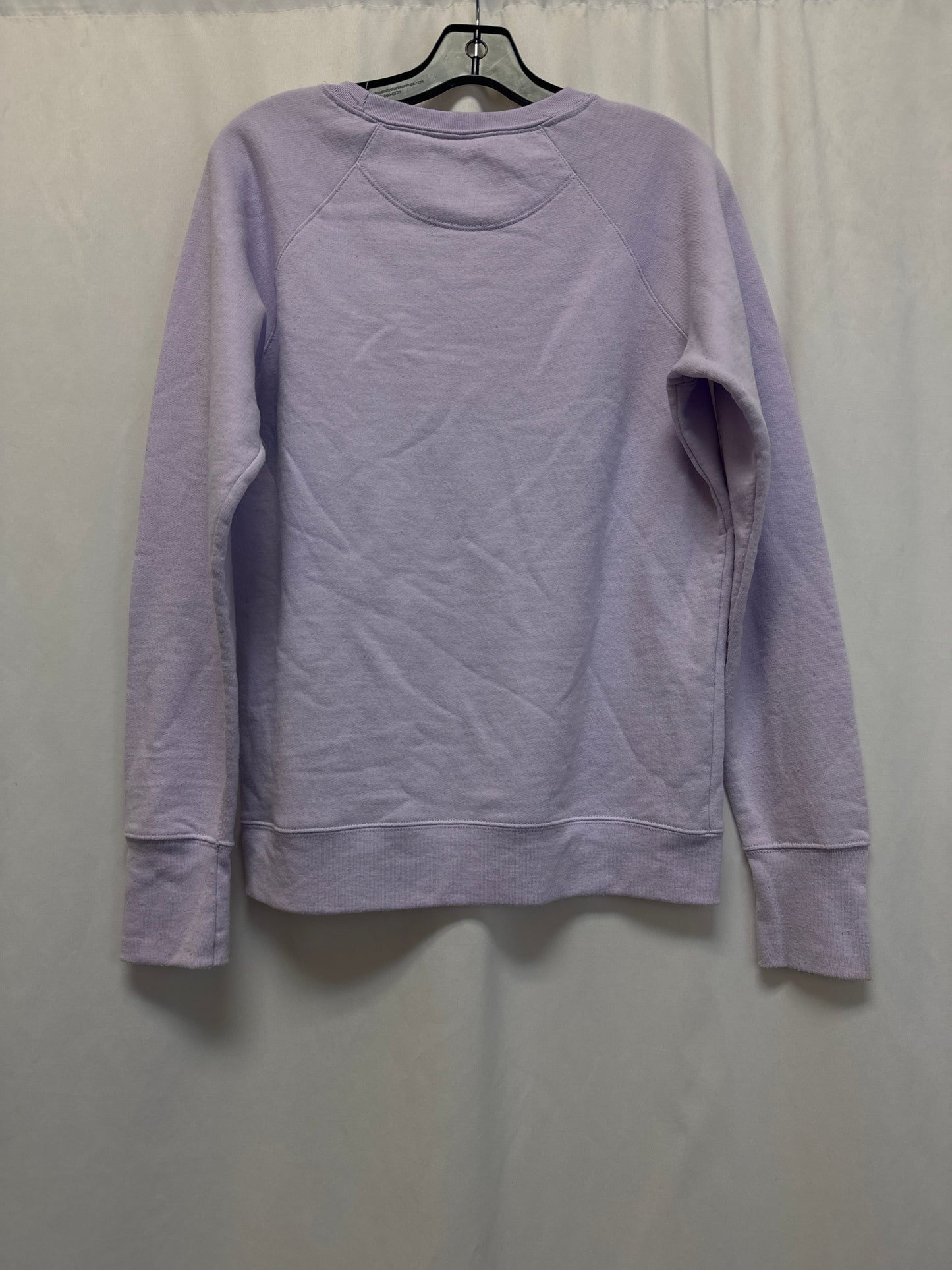 Athletic Sweatshirt Collar By Champion In Purple, Size: M