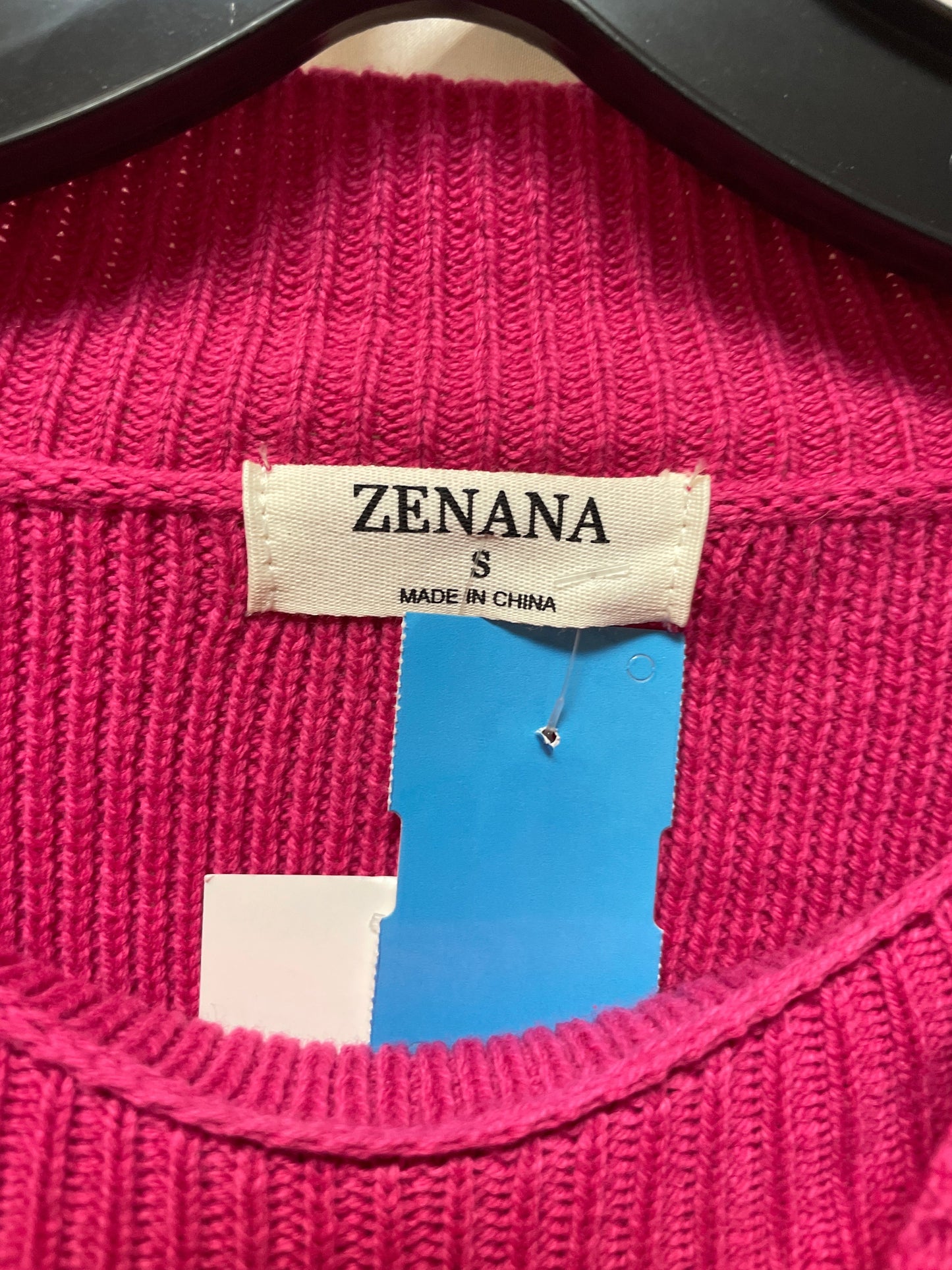 Sweater By Zenana Outfitters In Pink, Size: S