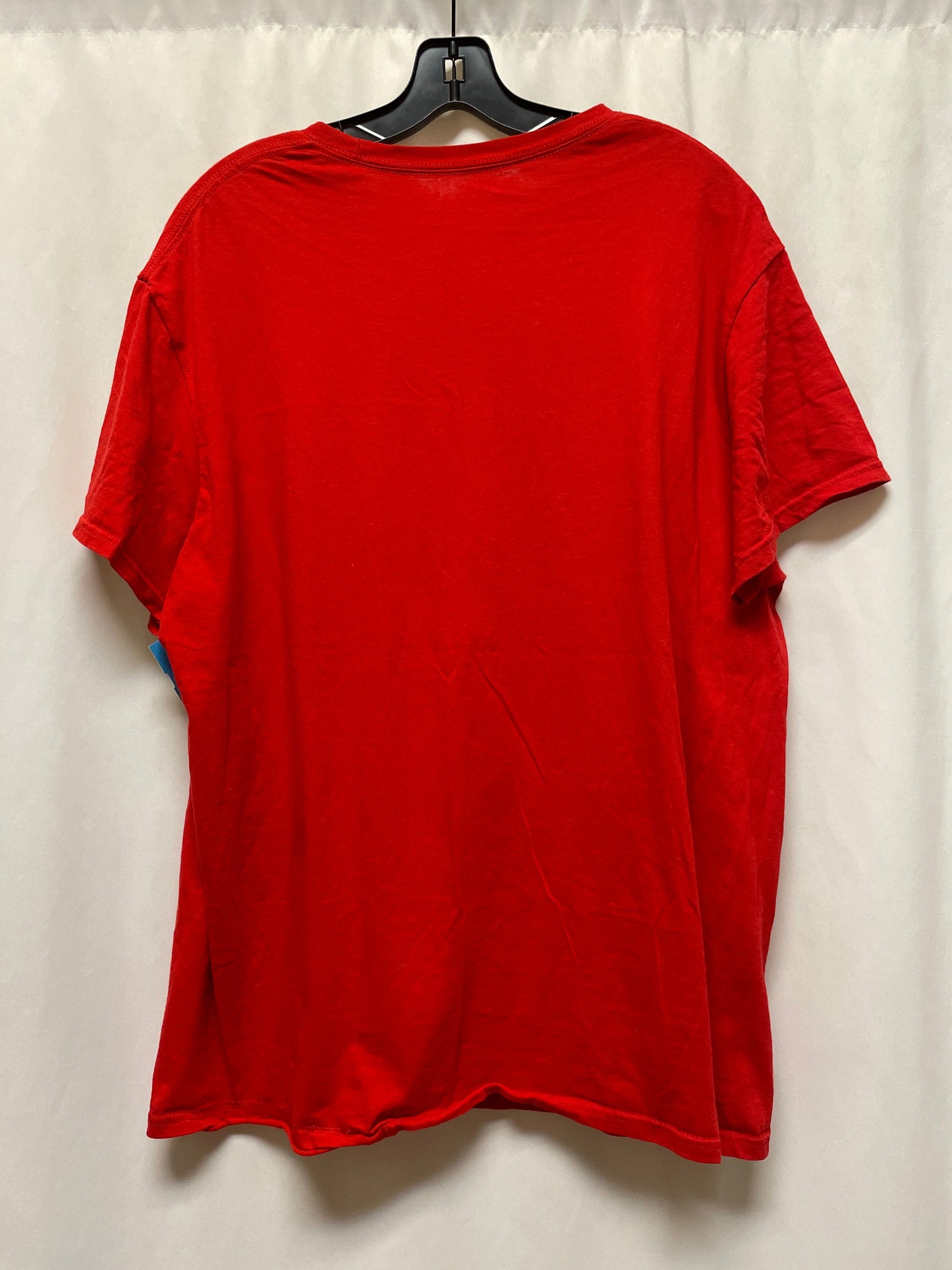 Top Short Sleeve By Cmf In Red, Size: Xl