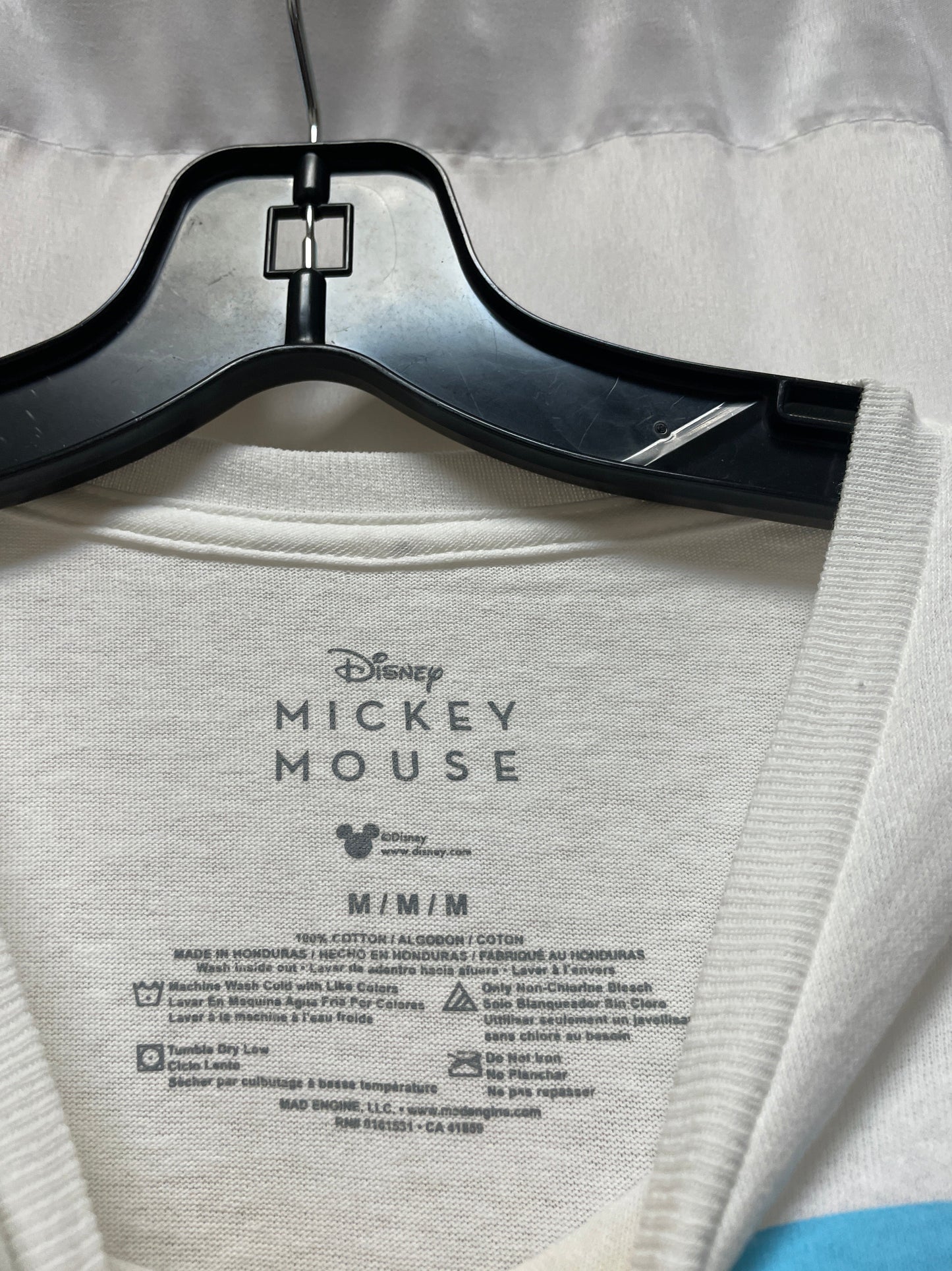 Top Short Sleeve By Disney Store In White, Size: M