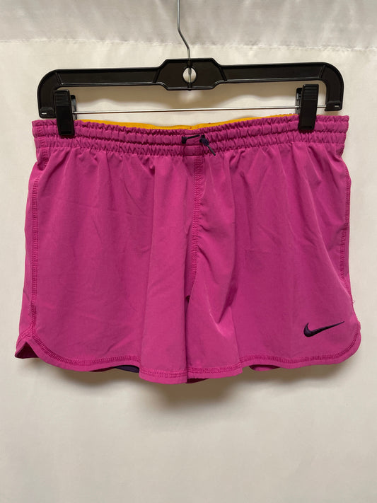 Athletic Shorts By Nike In Pink, Size: S