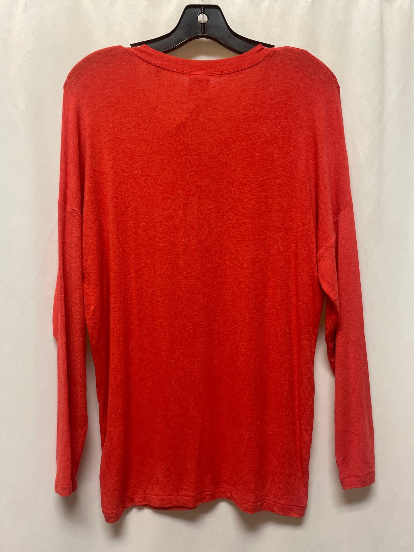 Top Long Sleeve By Cabi In Red, Size: Xs