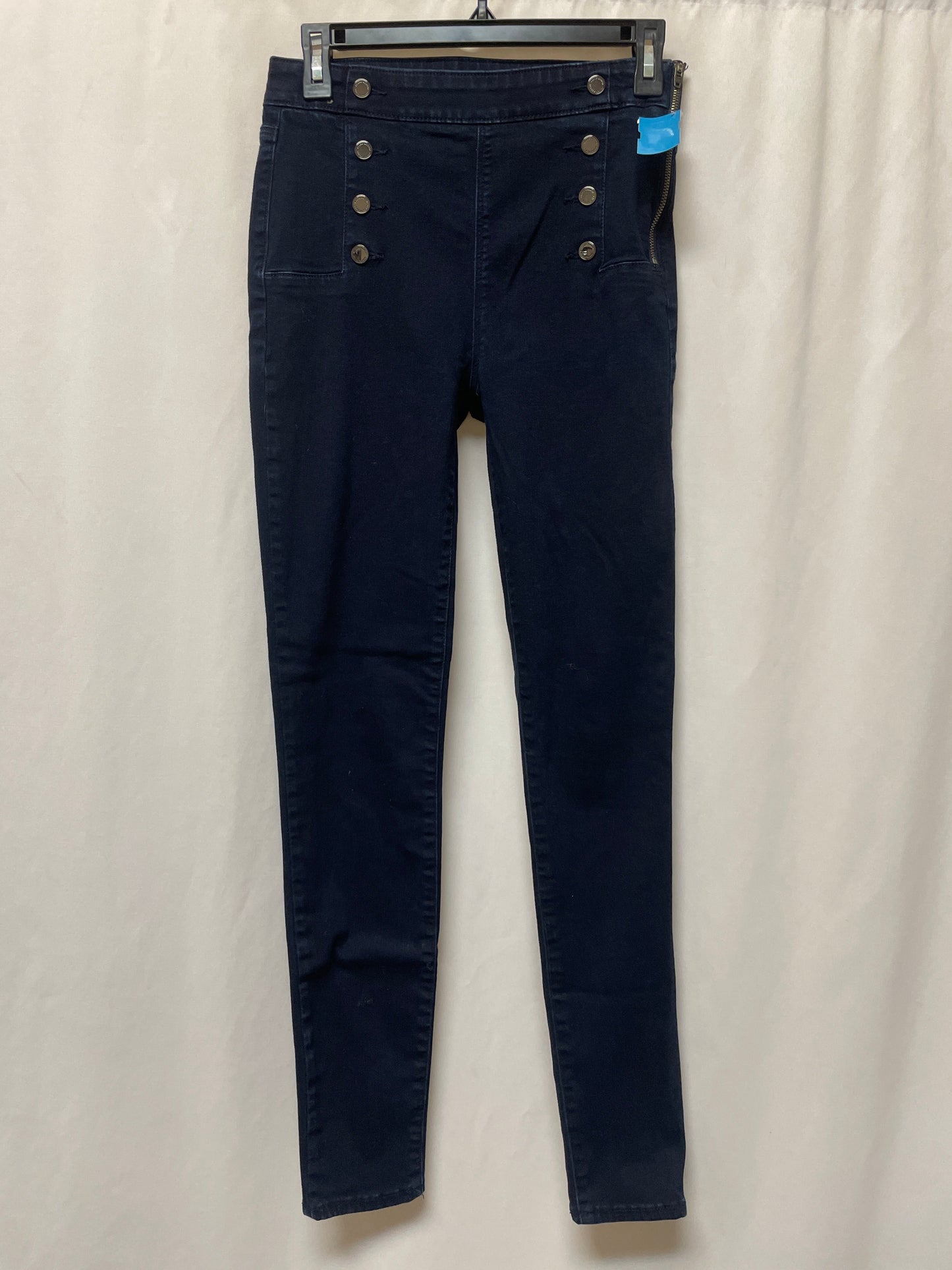 Jeans Skinny By White House Black Market In Blue Denim, Size: 2l