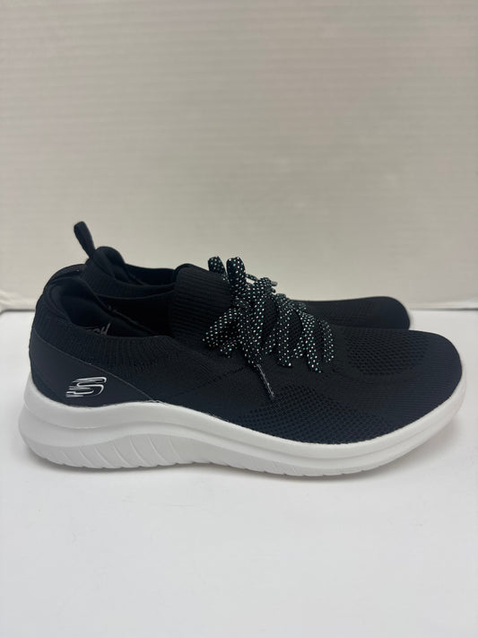 Shoes Athletic By Skechers In Black, Size: 8