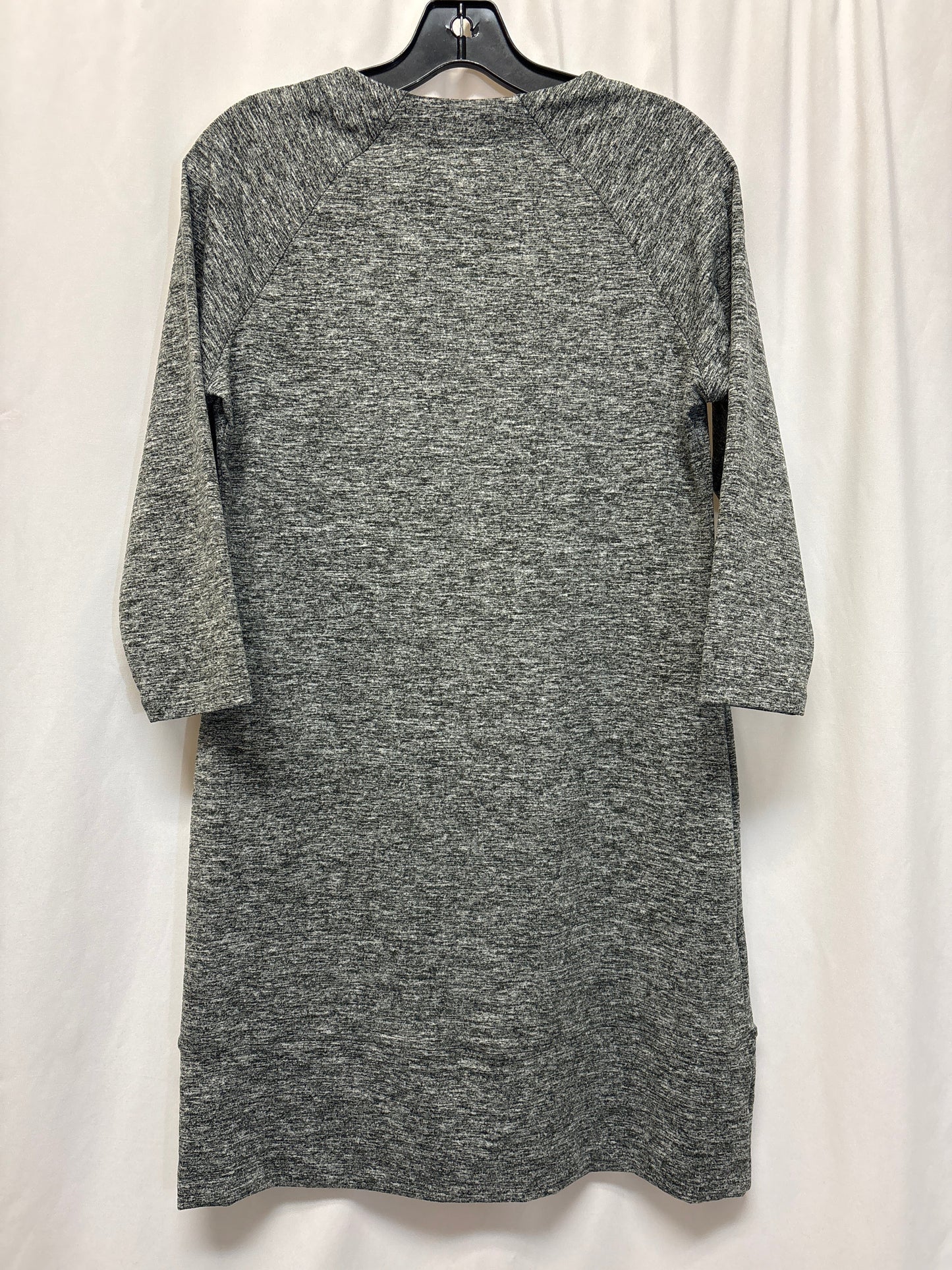 Dress Casual Midi By Limited In Grey, Size: S