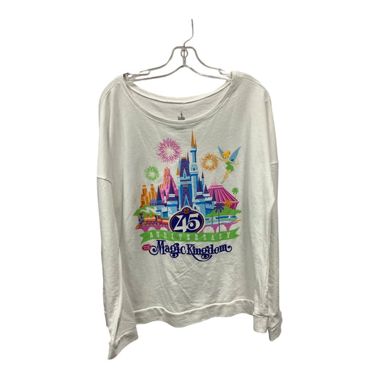 Top Ls By Disney Store In White, Size:2X