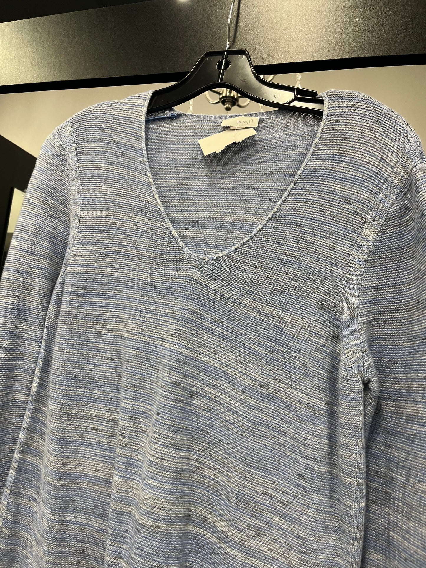 Tunic Long Sleeve By Pure Jill In Blue, Size: Petite   Small