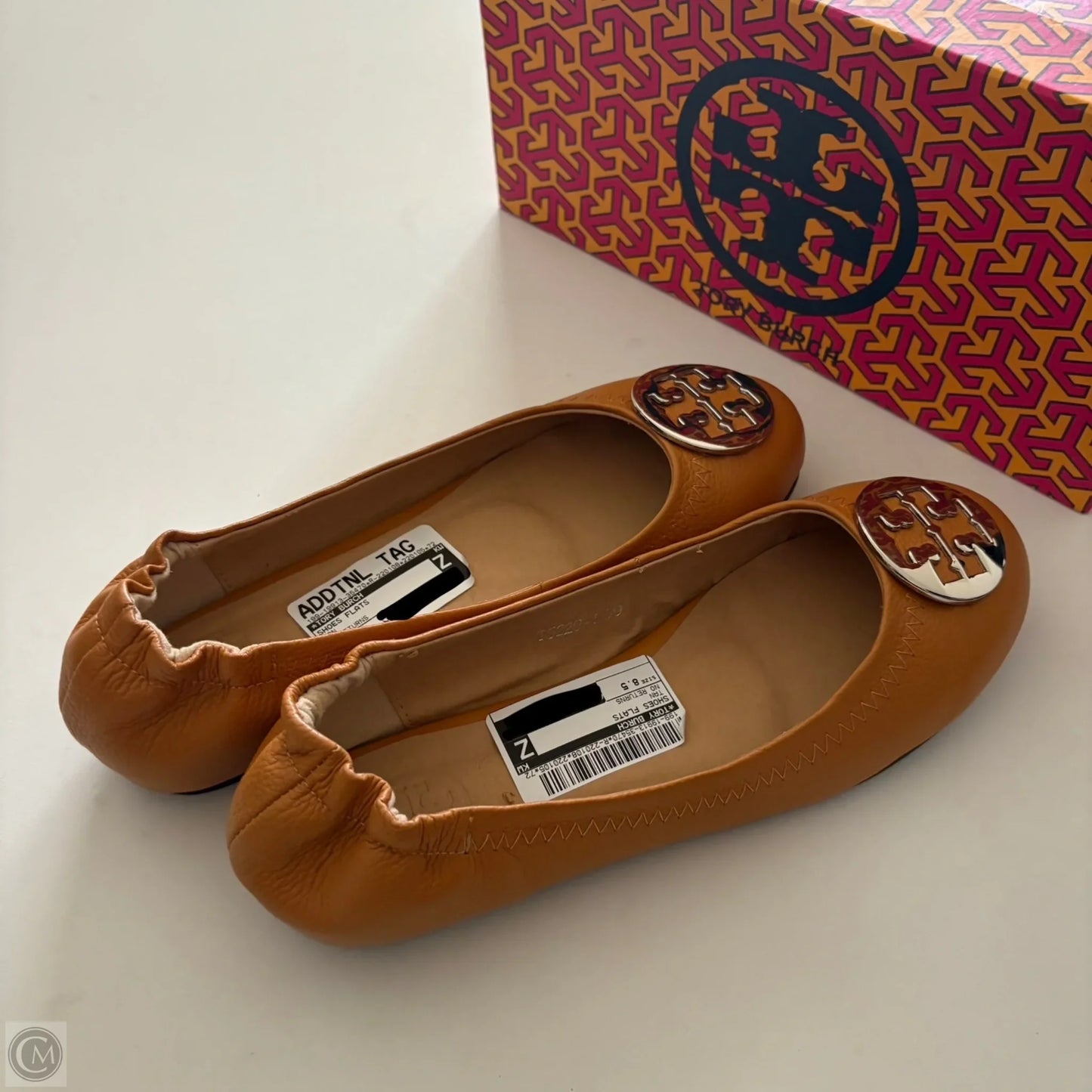 Shoes Flats By Tory Burch In Tan, Size: 8.5