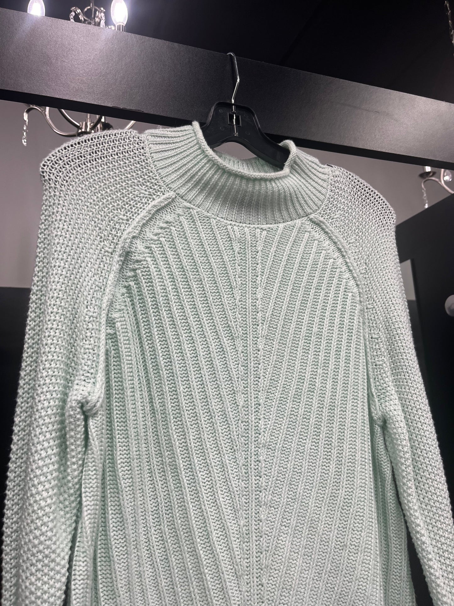 Sweater By Jessica Simpson In Mint, Size: L